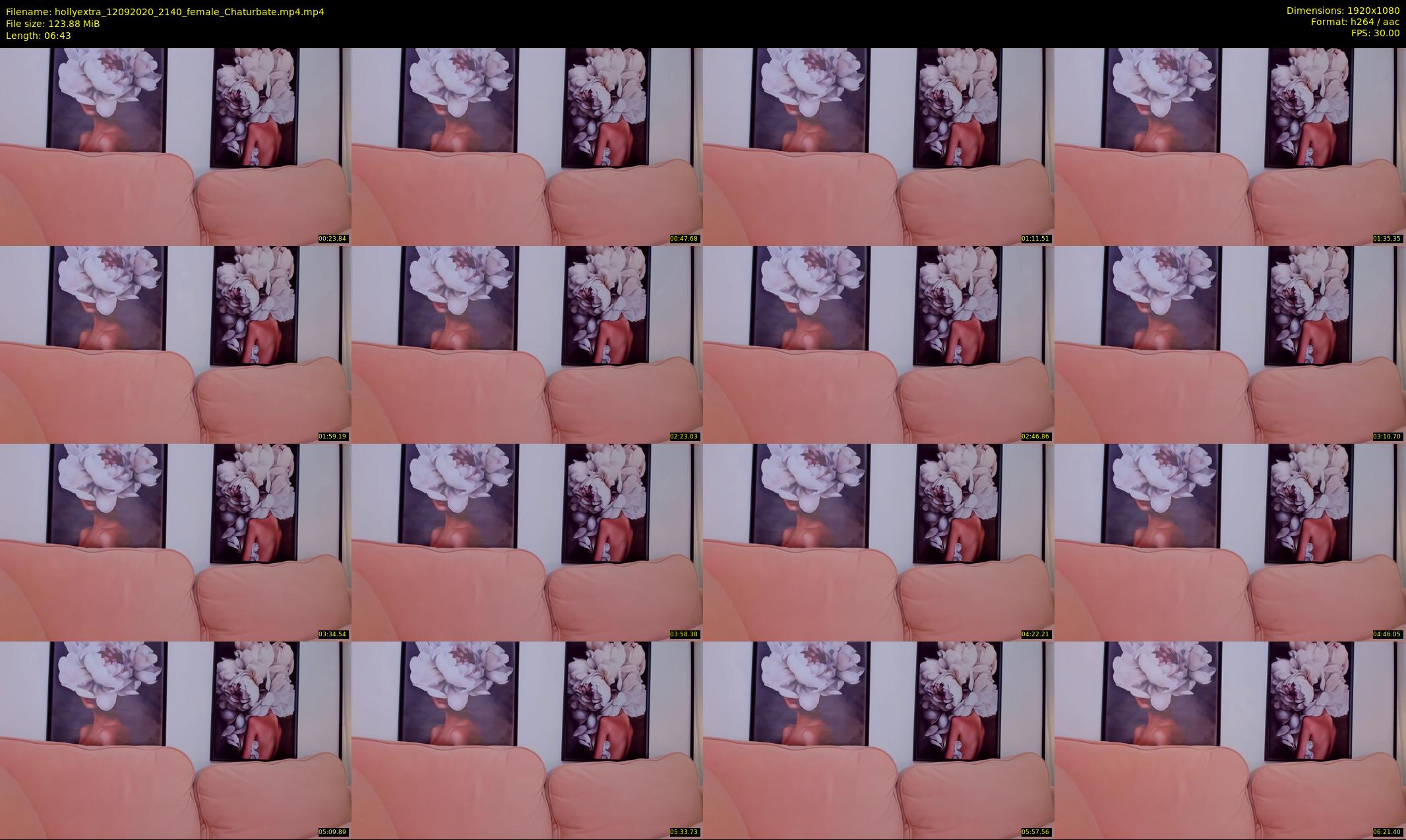 hollyextra — 7 minute Chaturbate female cam show recording, 1080p, Sep 12, 2020