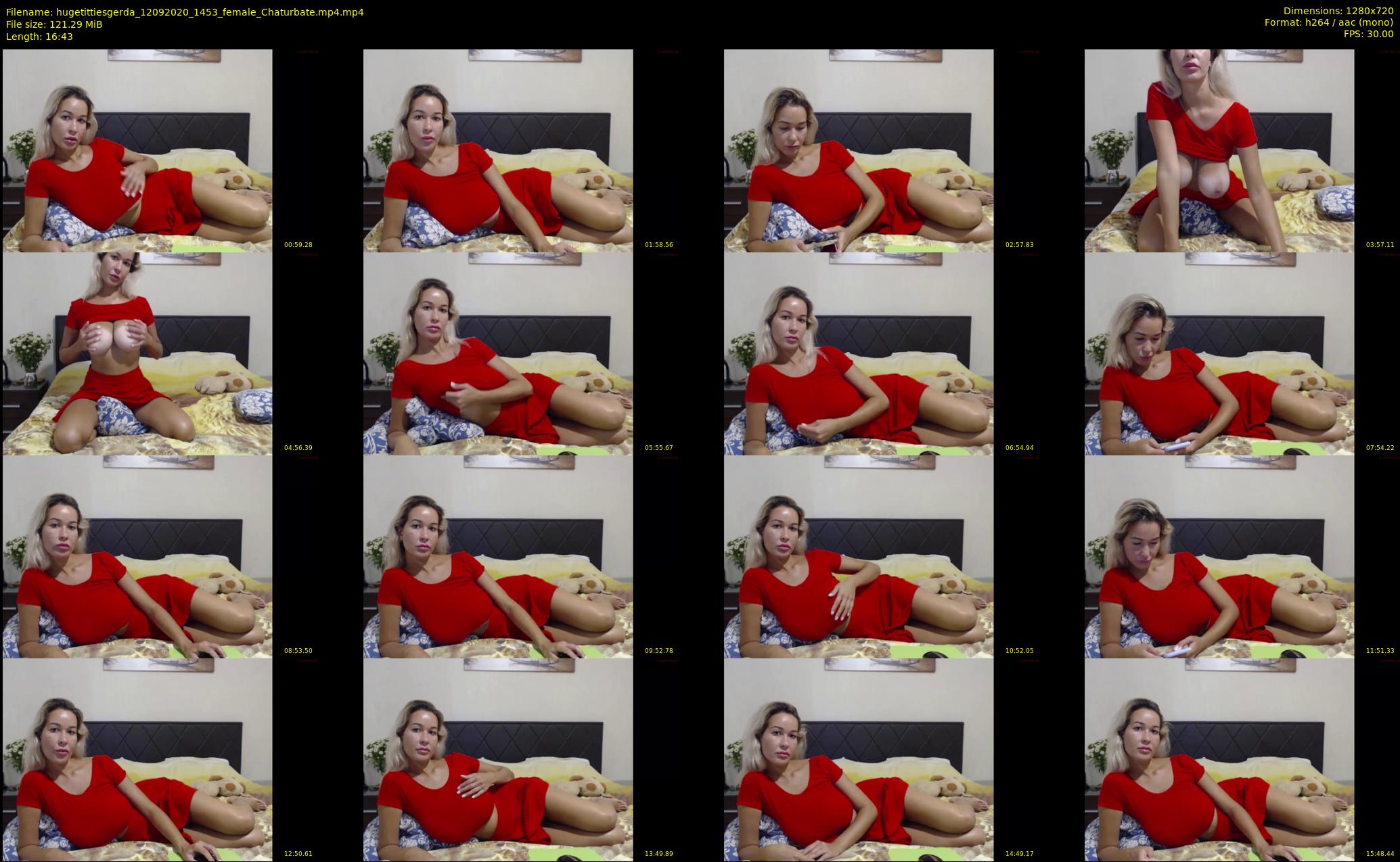 hugetittiesgerda — 17 minute Chaturbate female cam show recording, 720p, Sep 12, 2020