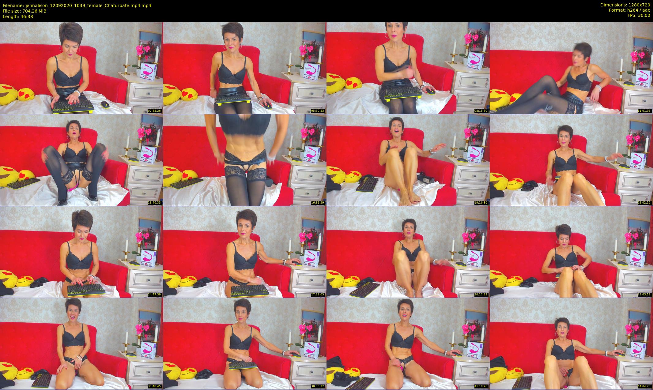 jennalison — 47 minute Chaturbate female cam show recording, 720p, Sep 12, 2020