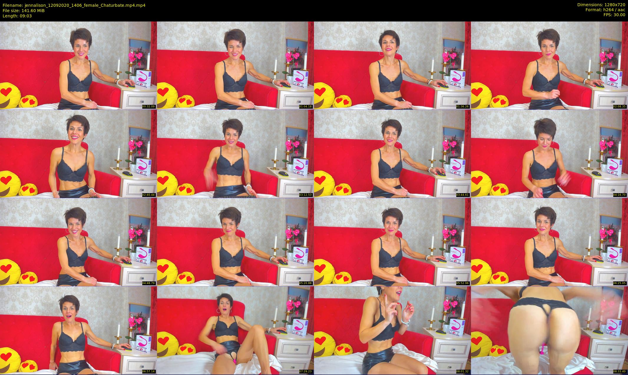 jennalison — 10 minute Chaturbate female cam show recording, 720p, Sep 12, 2020