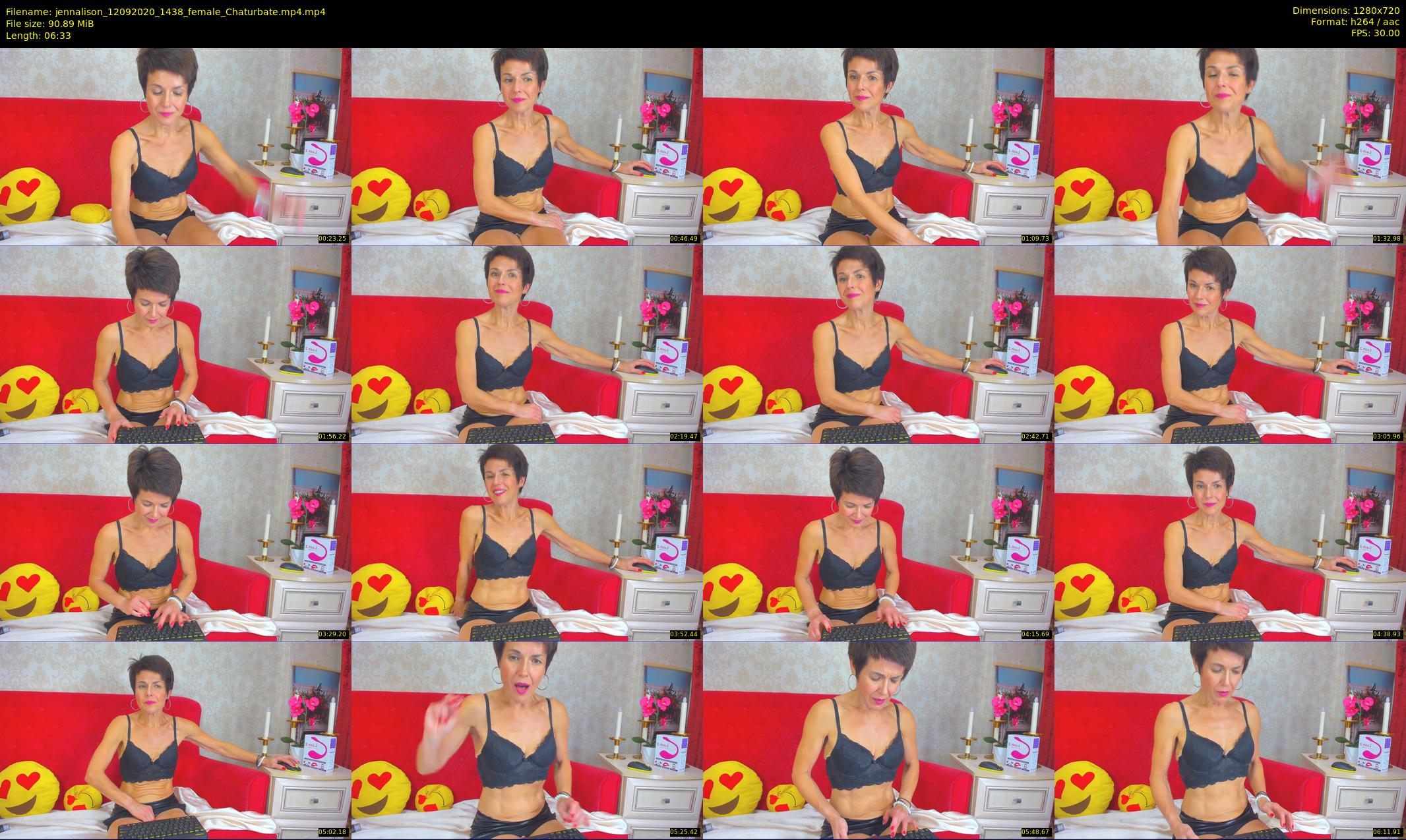 jennalison — 7 minute Chaturbate female cam show recording, 720p, Sep 12, 2020