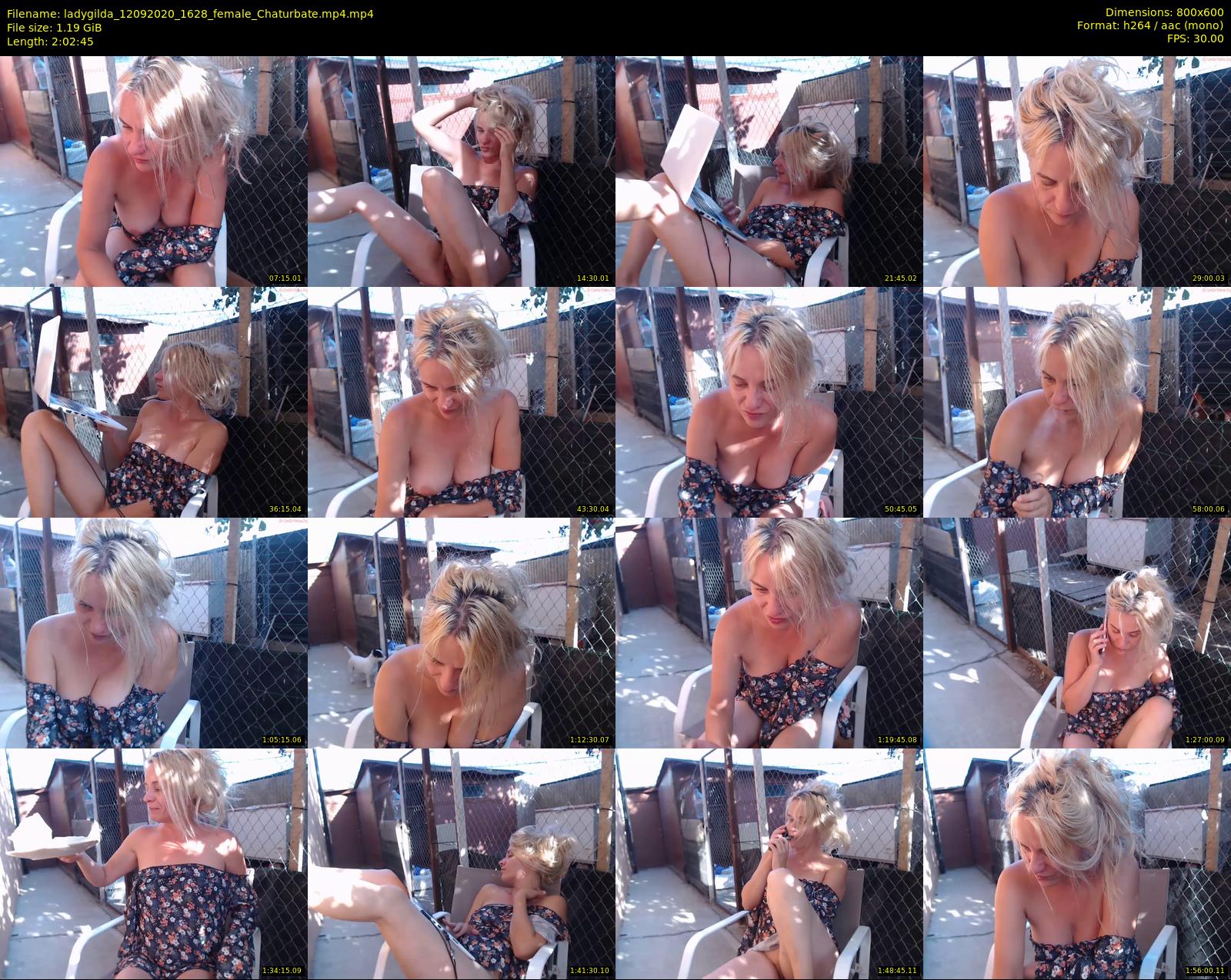 ladygilda — 123 minute Chaturbate female cam show recording, 480p, Sep 12, 2020