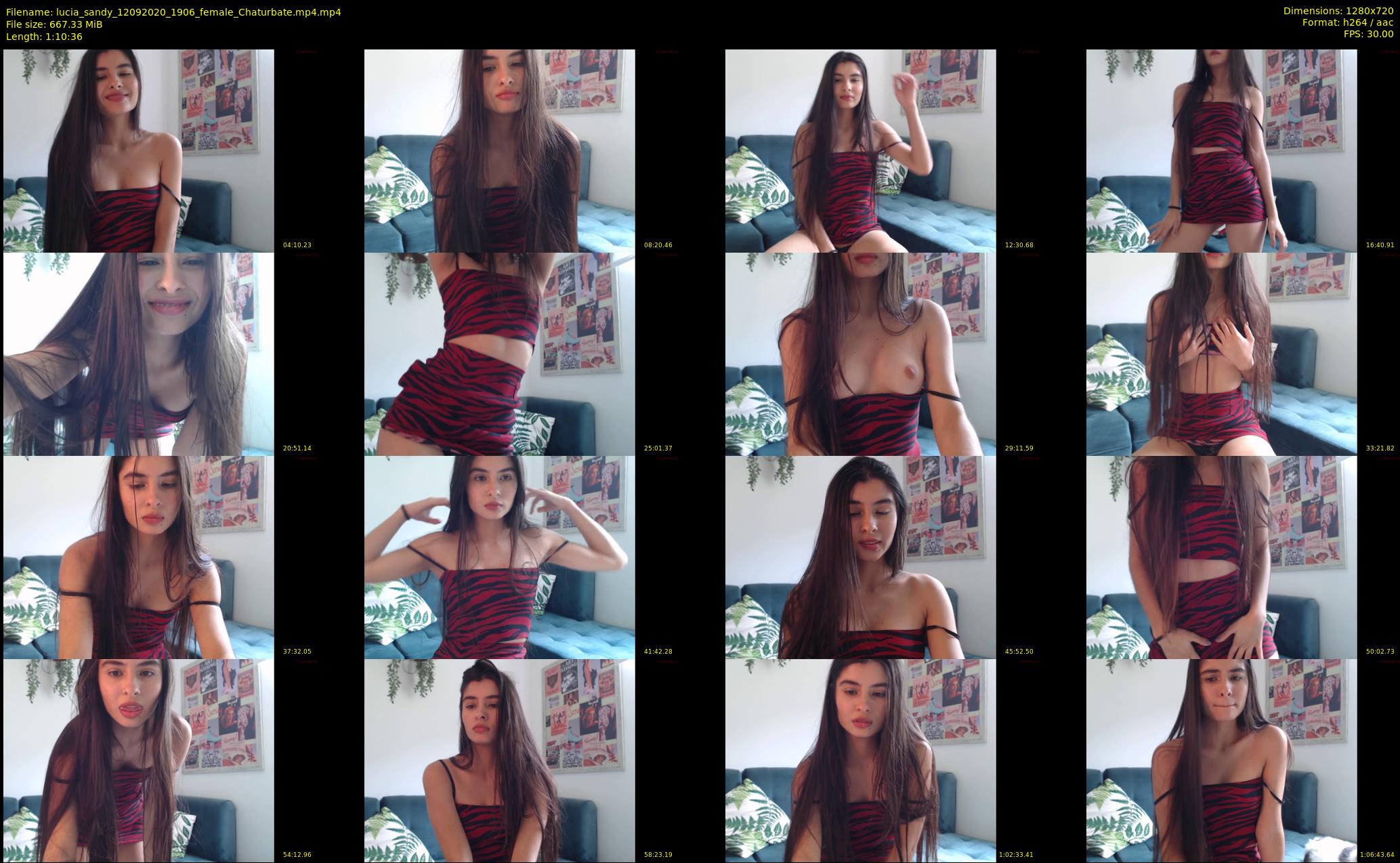 lucia_sandy — 71 minute Chaturbate female cam show recording, 720p, Sep 12, 2020