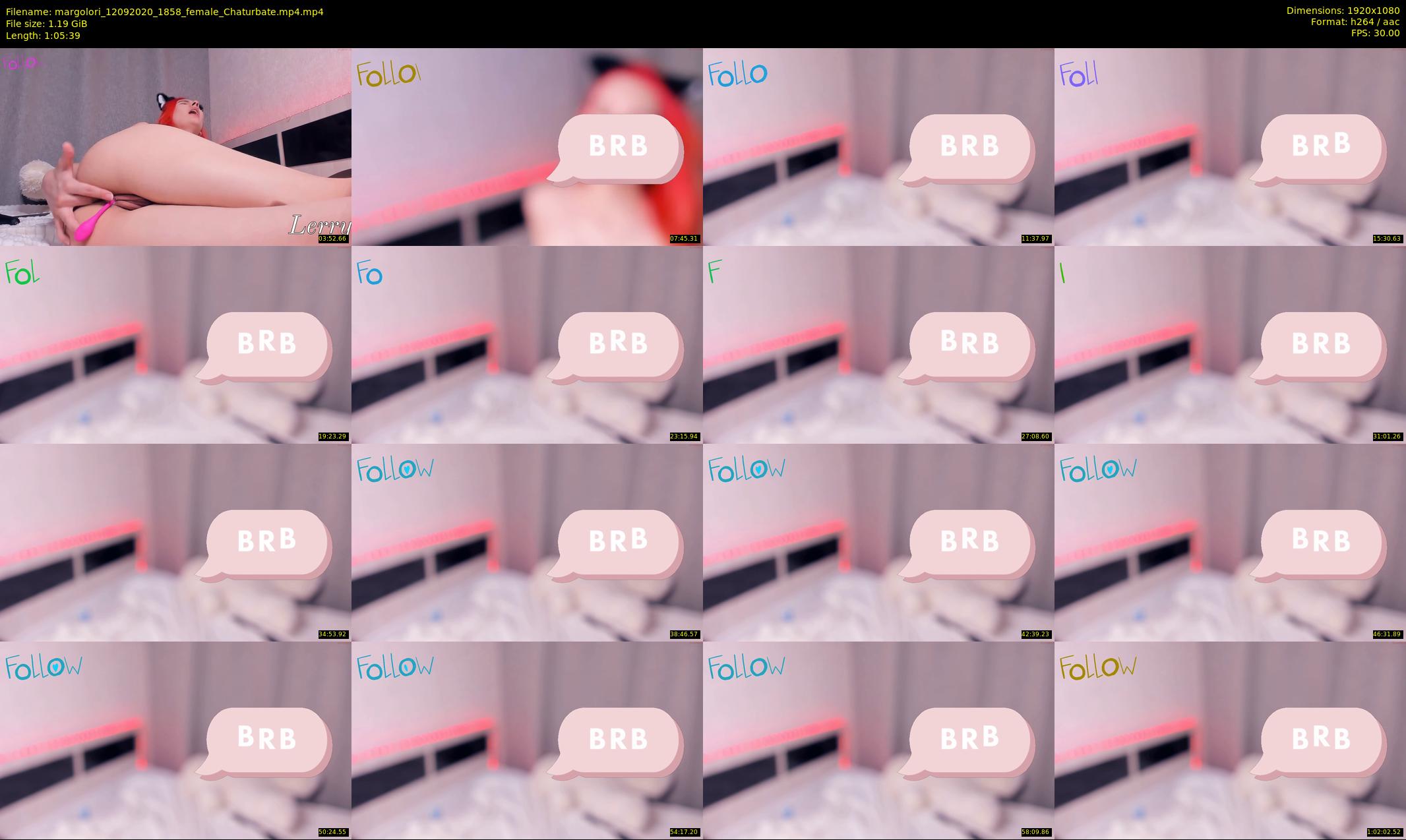 margolori — 66 minute Chaturbate couple cam show recording, 1080p, Sep 12, 2020