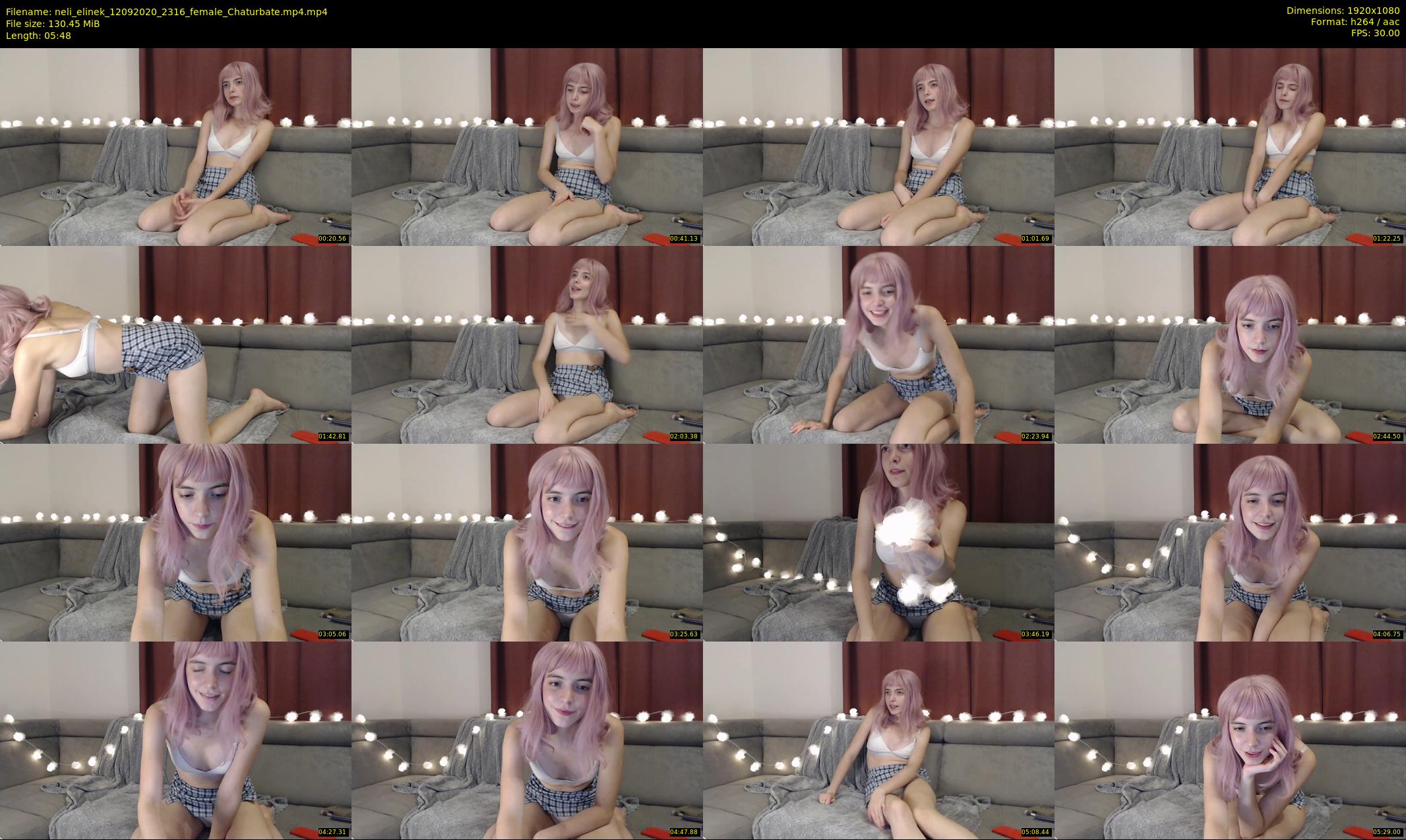 neli_elinek — 6 minute Chaturbate female cam show recording, 1080p, Sep 12, 2020
