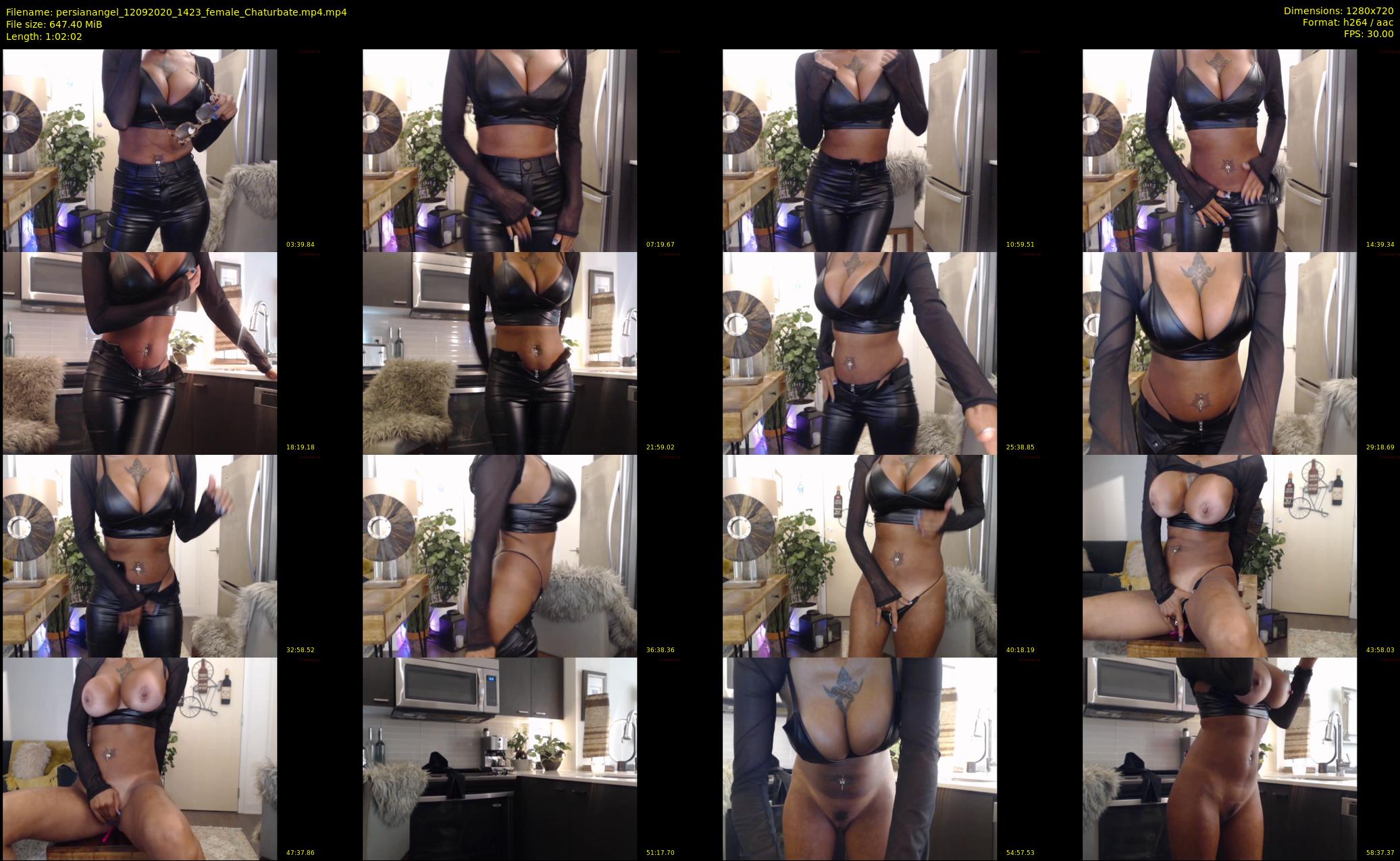 persianangel — 63 minute Chaturbate female cam show recording, 720p, Sep 12, 2020