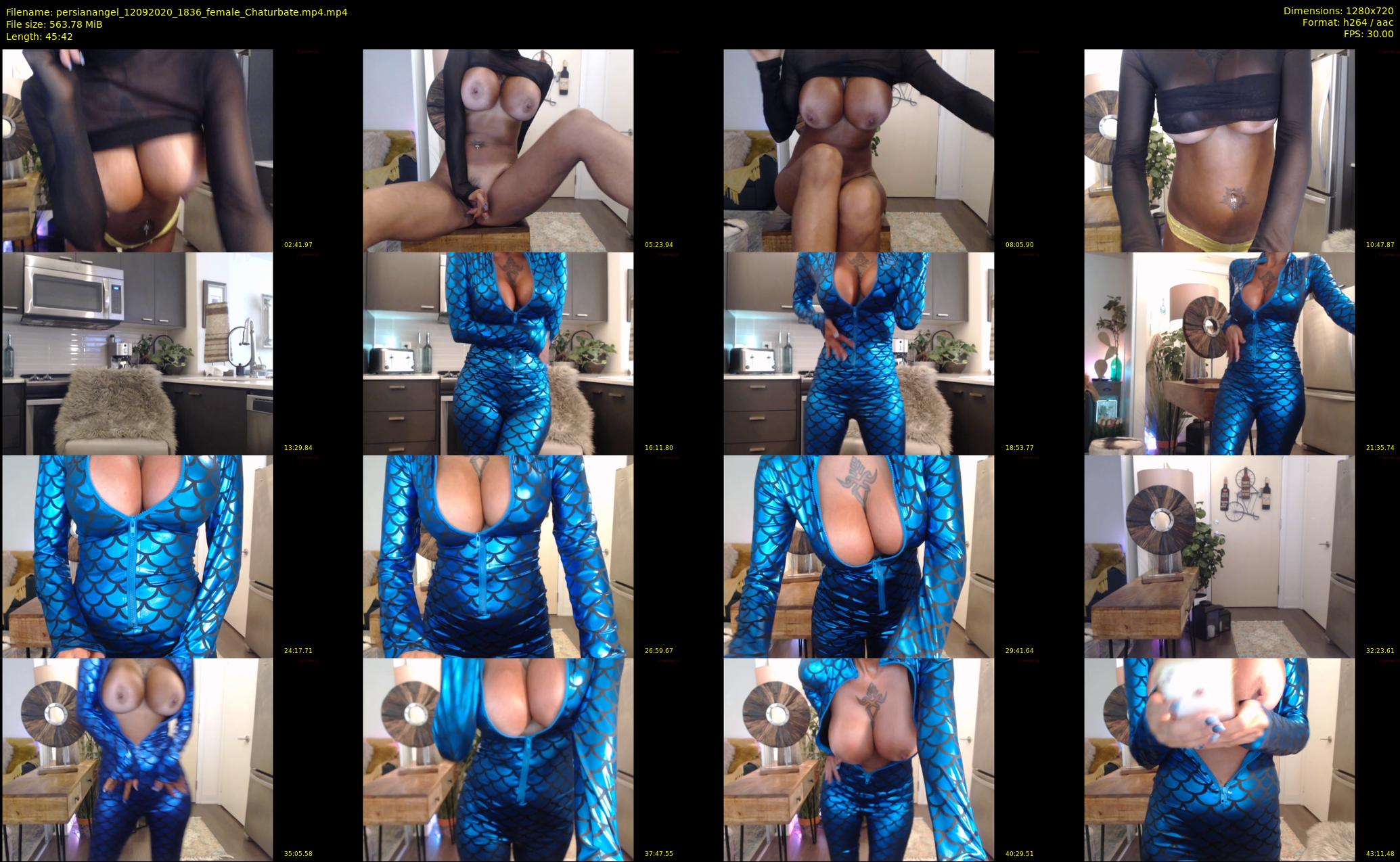 persianangel — 46 minute Chaturbate female cam show recording, 720p, Sep 12, 2020