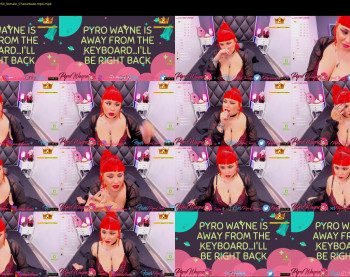 pyrowayne — 54 minute Chaturbate female cam show recording, 720p, Sep 13, 2020