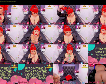 pyrowayne — 54 minute Chaturbate female cam show recording, 720p, Sep 13, 2020
