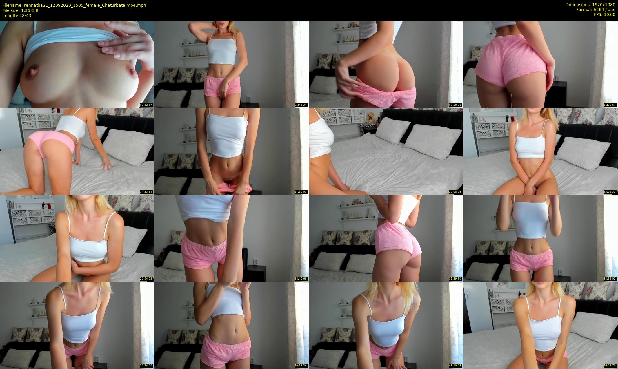 rennatha21 — 49 minute Chaturbate female cam show recording, 1080p, Sep 12, 2020