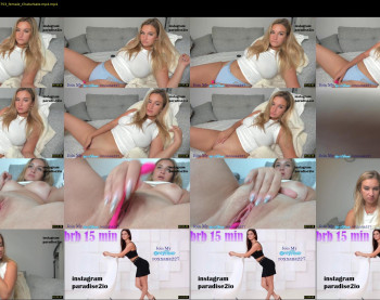roxxana227 — 14 minute Chaturbate female cam show recording, 1080p, Sep 12, 2020