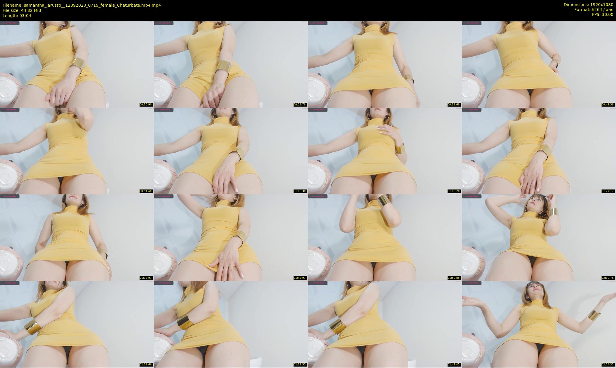 samantha_larusso_ — 4 minute Chaturbate couple cam show recording, 1080p, Sep 12, 2020