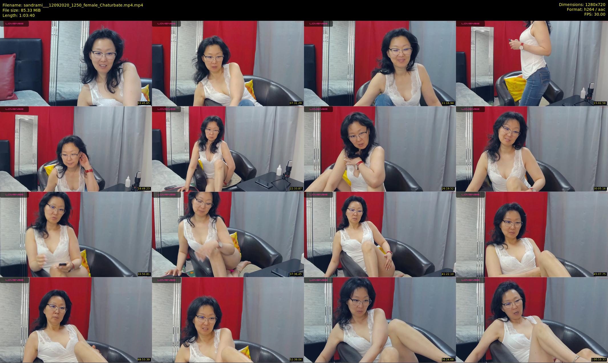 sandrami__ — 64 minute Chaturbate female cam show recording, 720p, Sep 12, 2020