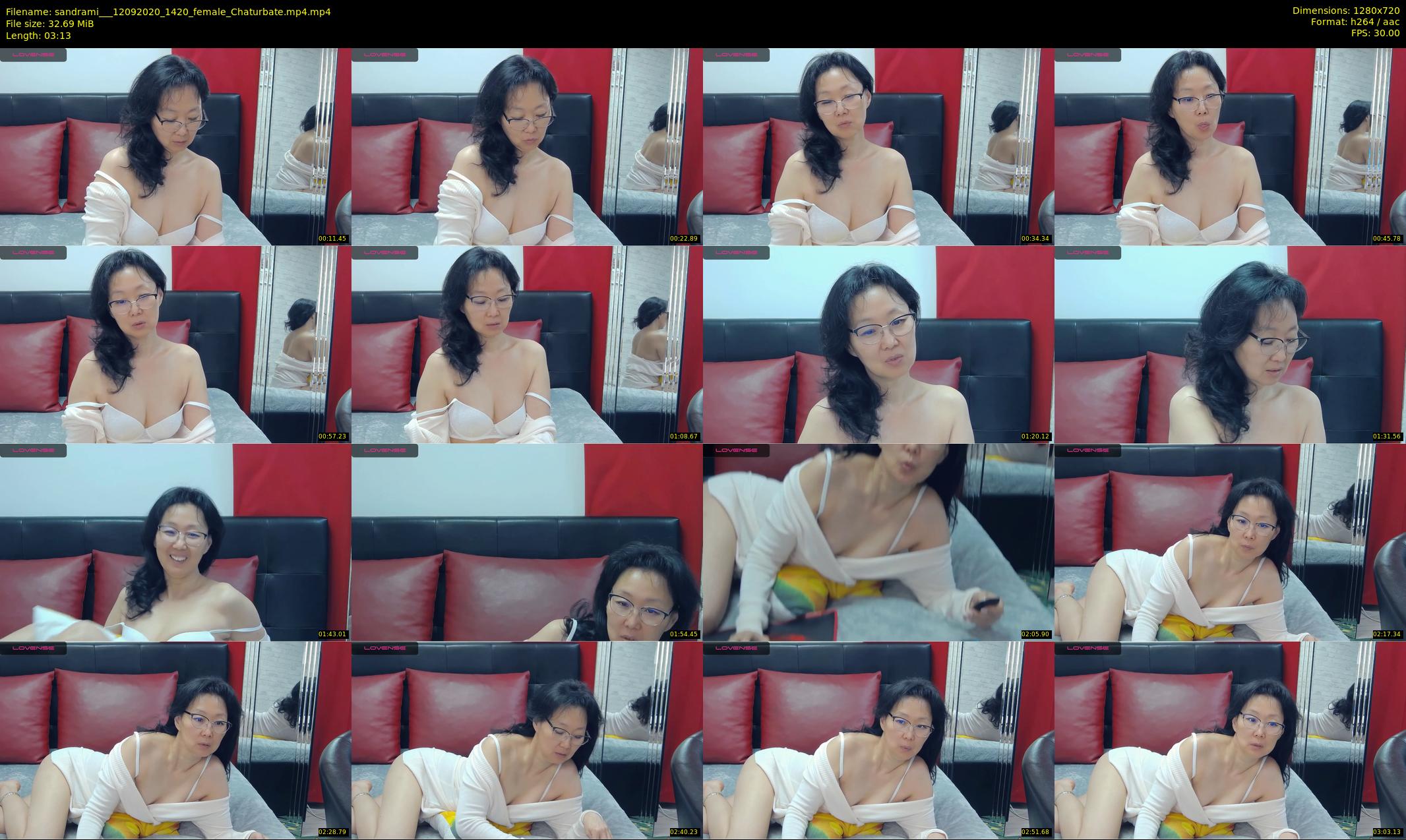 sandrami__ — 4 minute Chaturbate female cam show recording, 720p, Sep 12, 2020