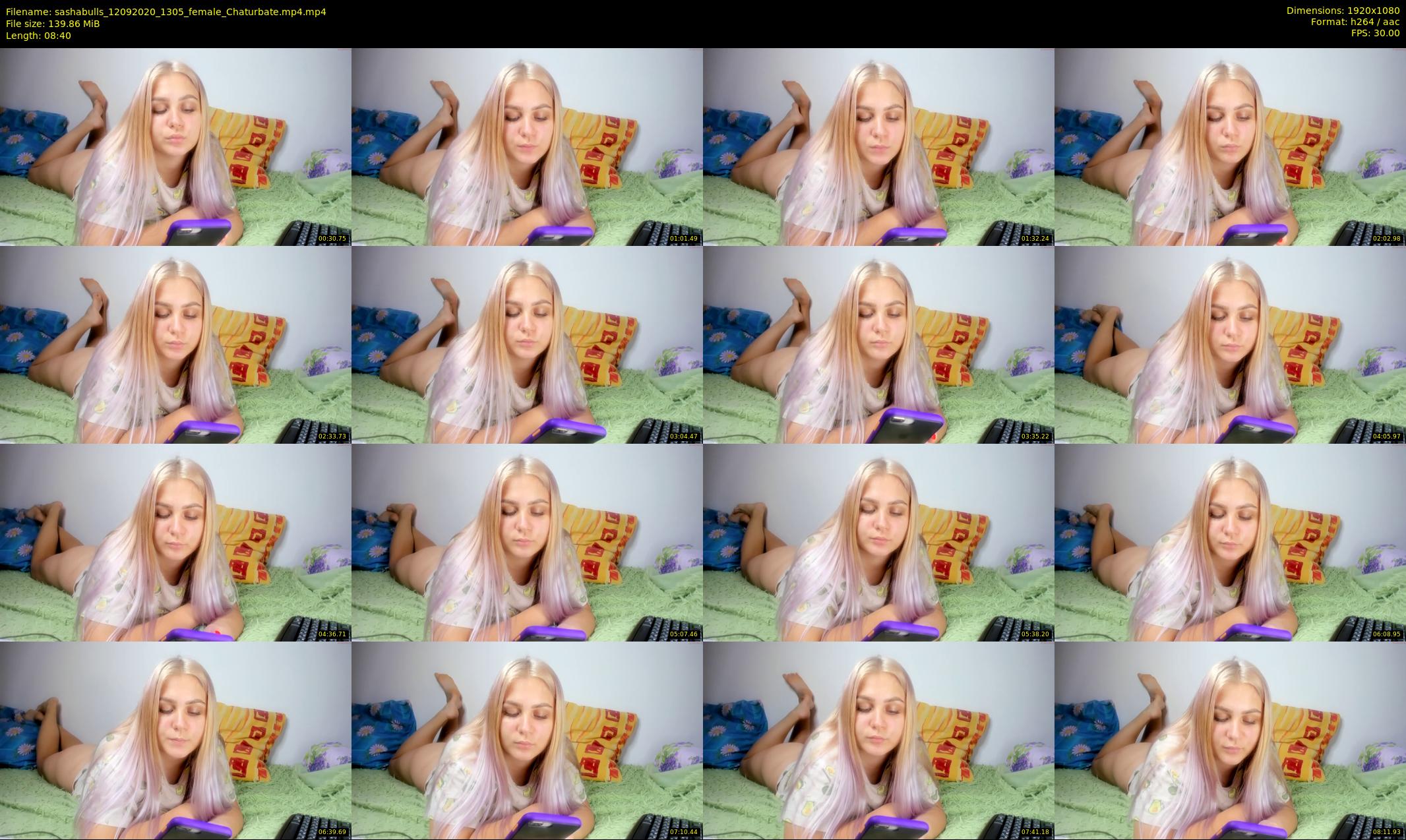 sashabulls — 9 minute Chaturbate couple cam show recording, 1080p, Sep 12, 2020