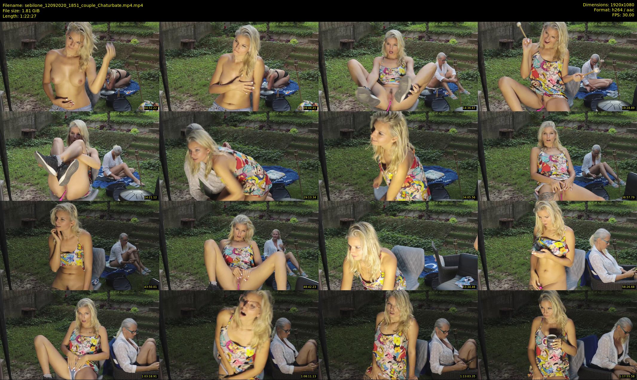 sebilone — 83 minute Chaturbate couple cam show recording, 1080p, Sep 12, 2020