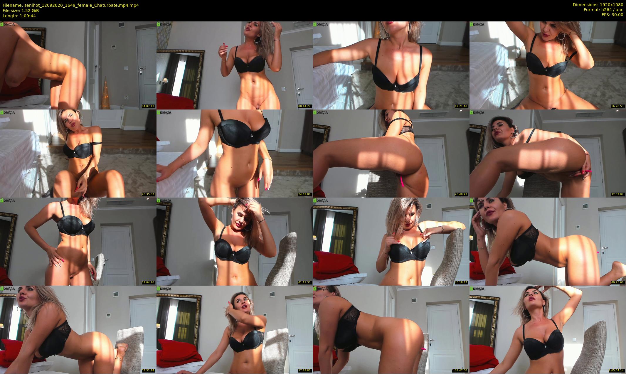 senihot — 70 minute Chaturbate female cam show recording, 1080p, Sep 12, 2020