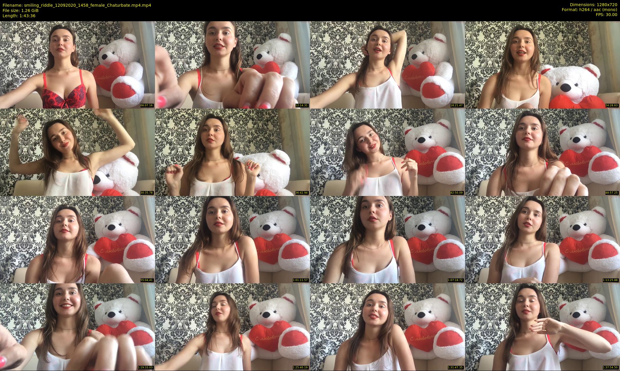 smiling_riddle — 104 minute Chaturbate female cam show recording, 720p, Sep 12, 2020