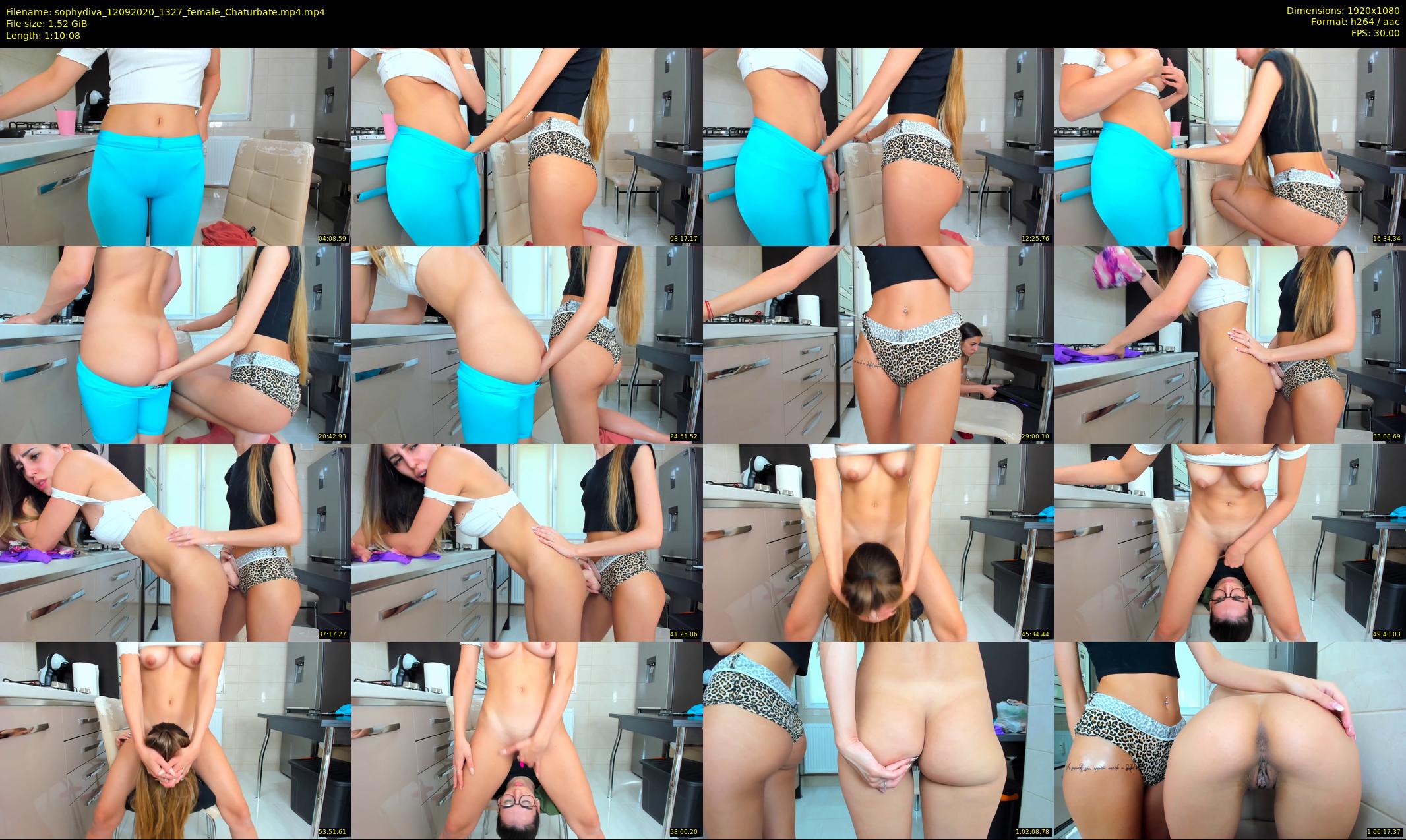 sophydiva — 71 minute Chaturbate female cam show recording, 1080p, Sep 12, 2020