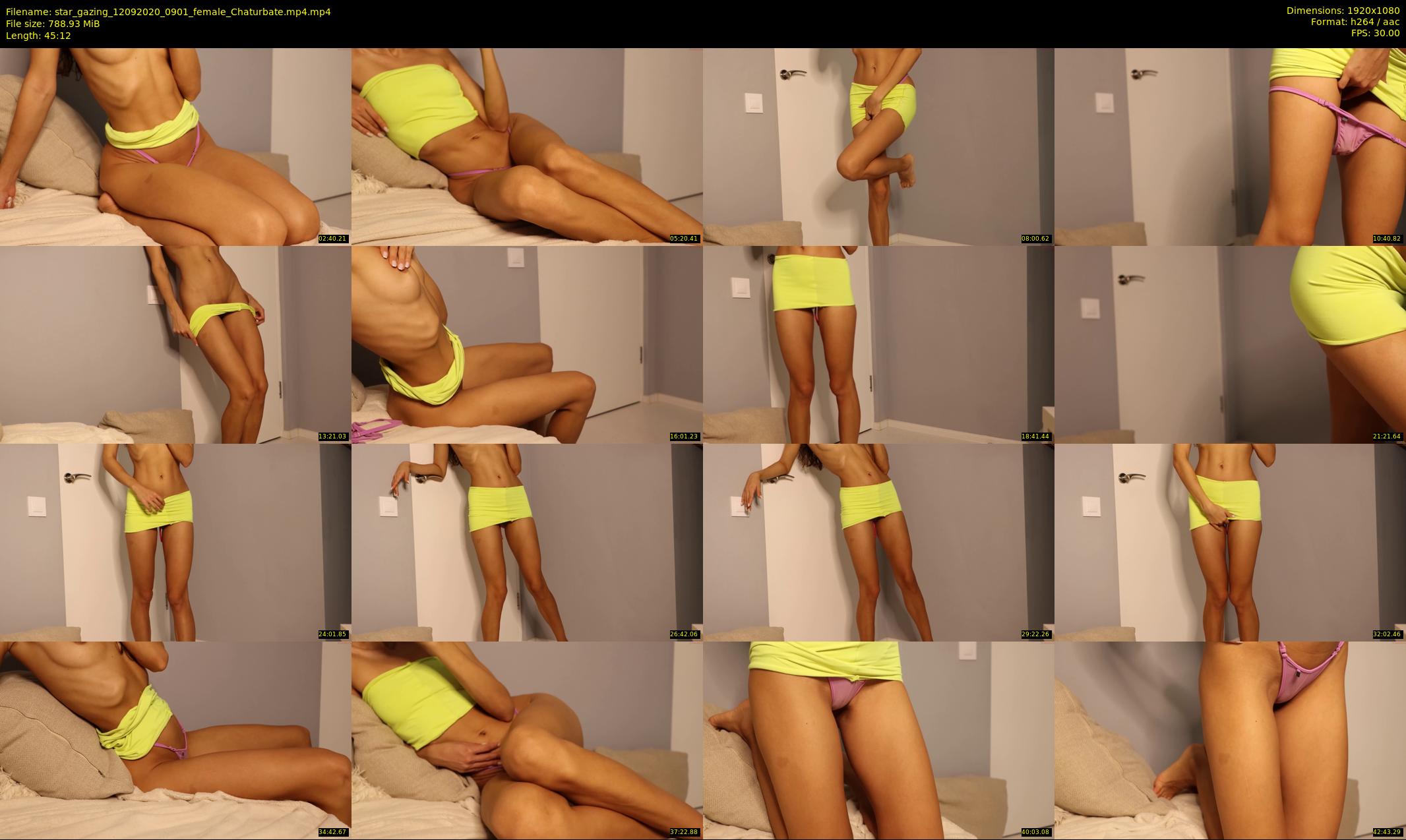 star_gazing — 46 minute Chaturbate female cam show recording, 1080p, Sep 12, 2020