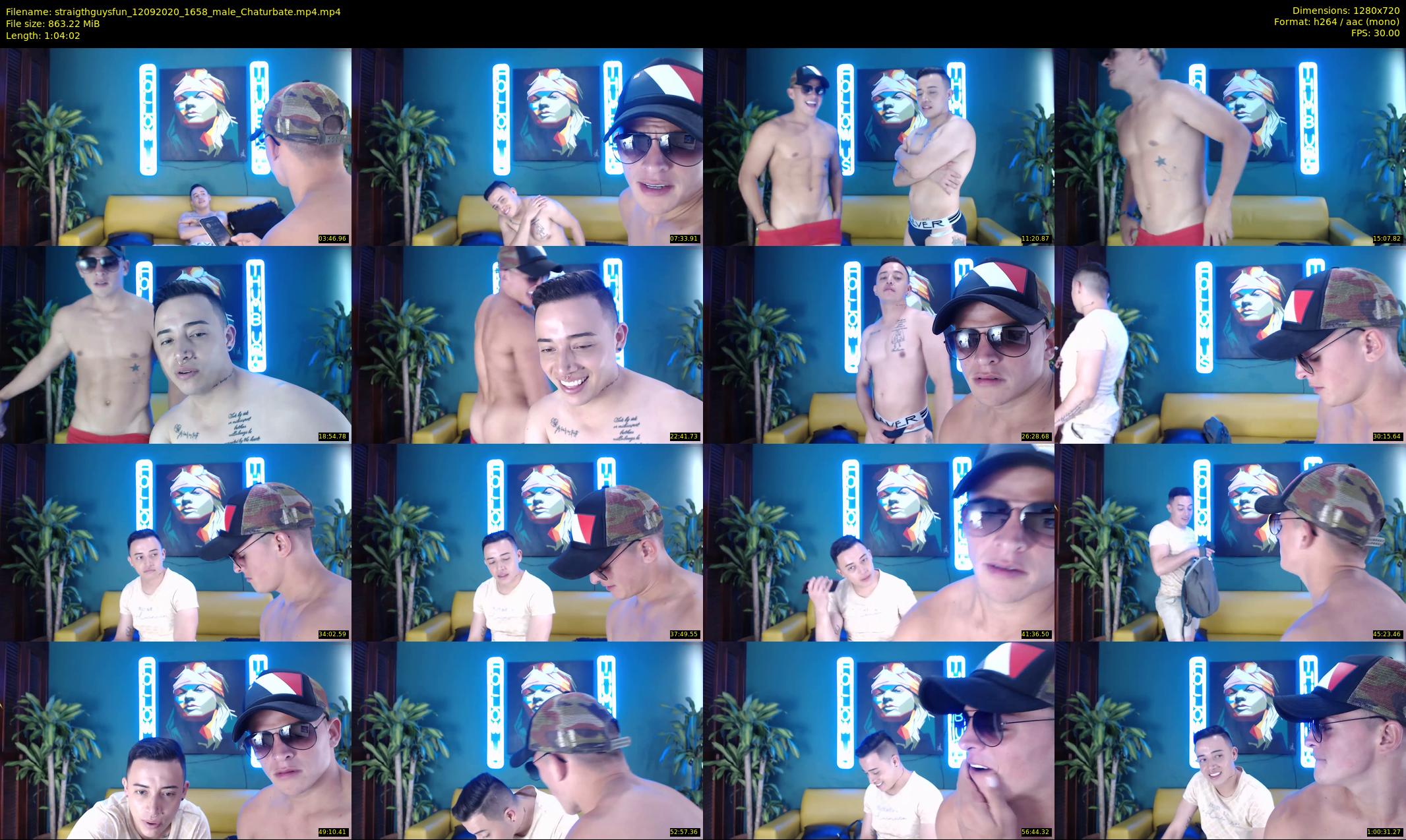 straigthguysfun — 65 minute Chaturbate male cam show recording, 720p, Sep 12, 2020