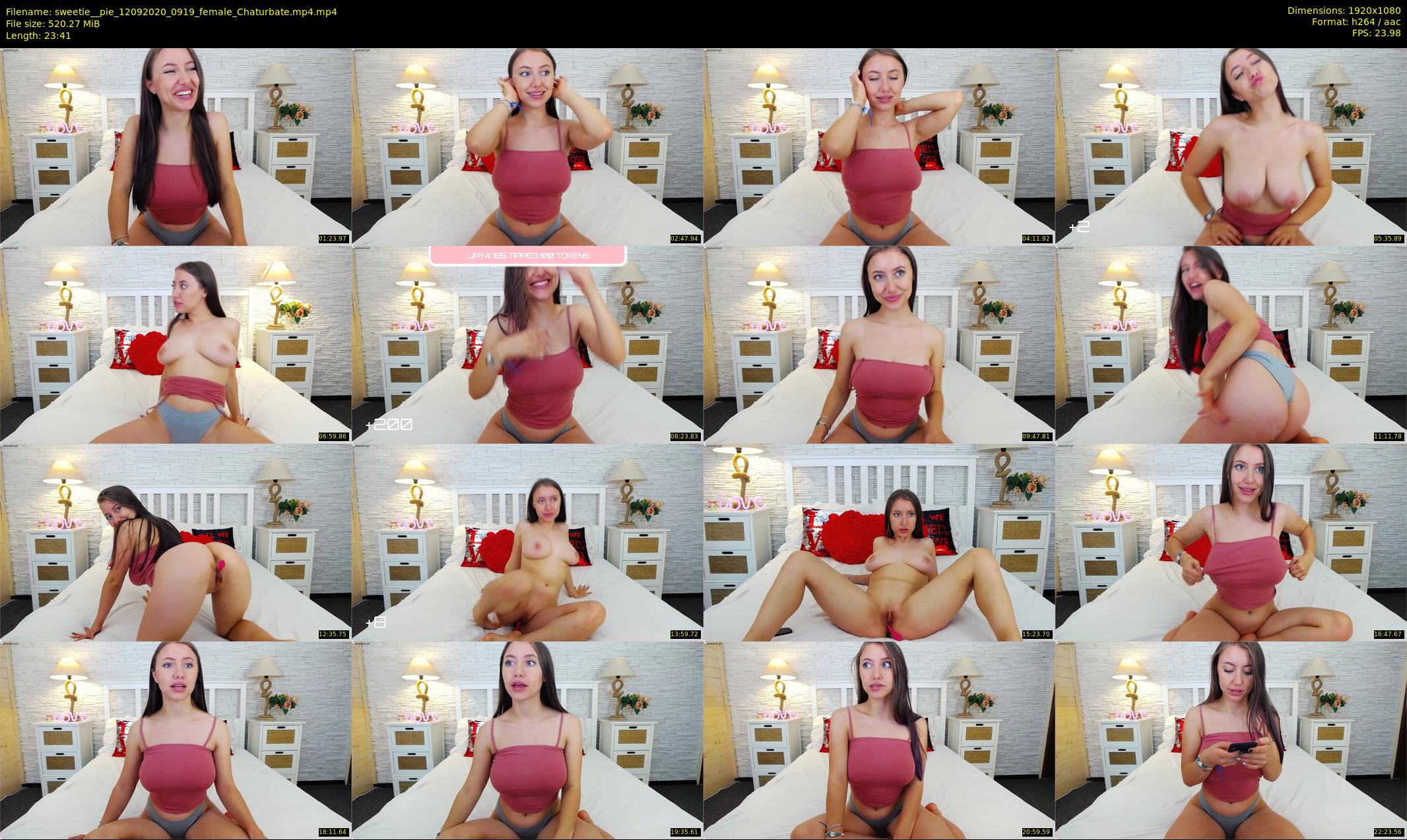 sweetie__pie — 24 minute Chaturbate female cam show recording, 1080p, Sep 12, 2020