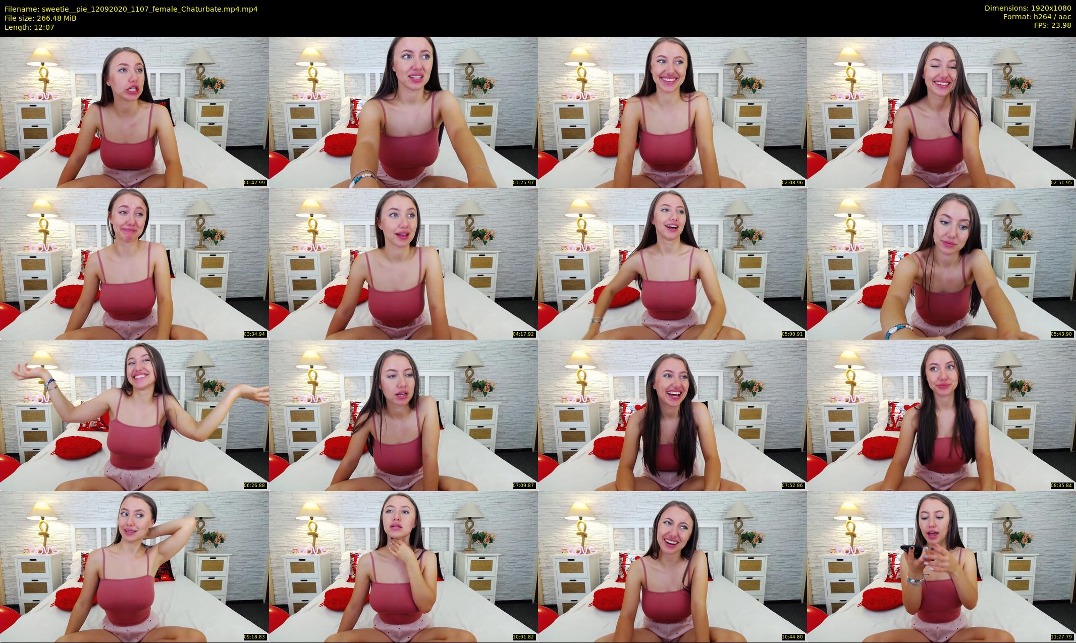 sweetie__pie — 13 minute Chaturbate female cam show recording, 1080p, Sep 12, 2020
