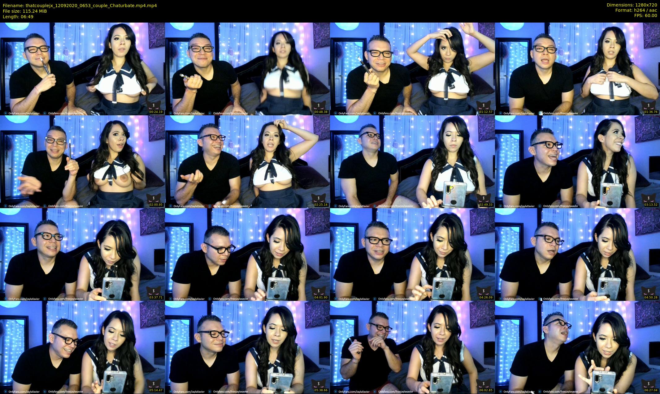 thatcouplejx — 7 minute Chaturbate couple cam show recording, 720p, Sep 12, 2020