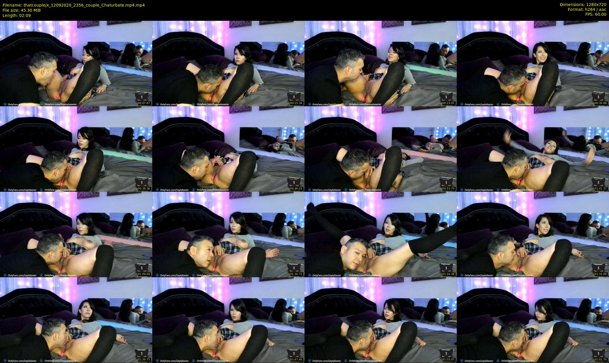 thatcouplejx — 3 minute Chaturbate couple cam show recording, 720p, Sep 12, 2020