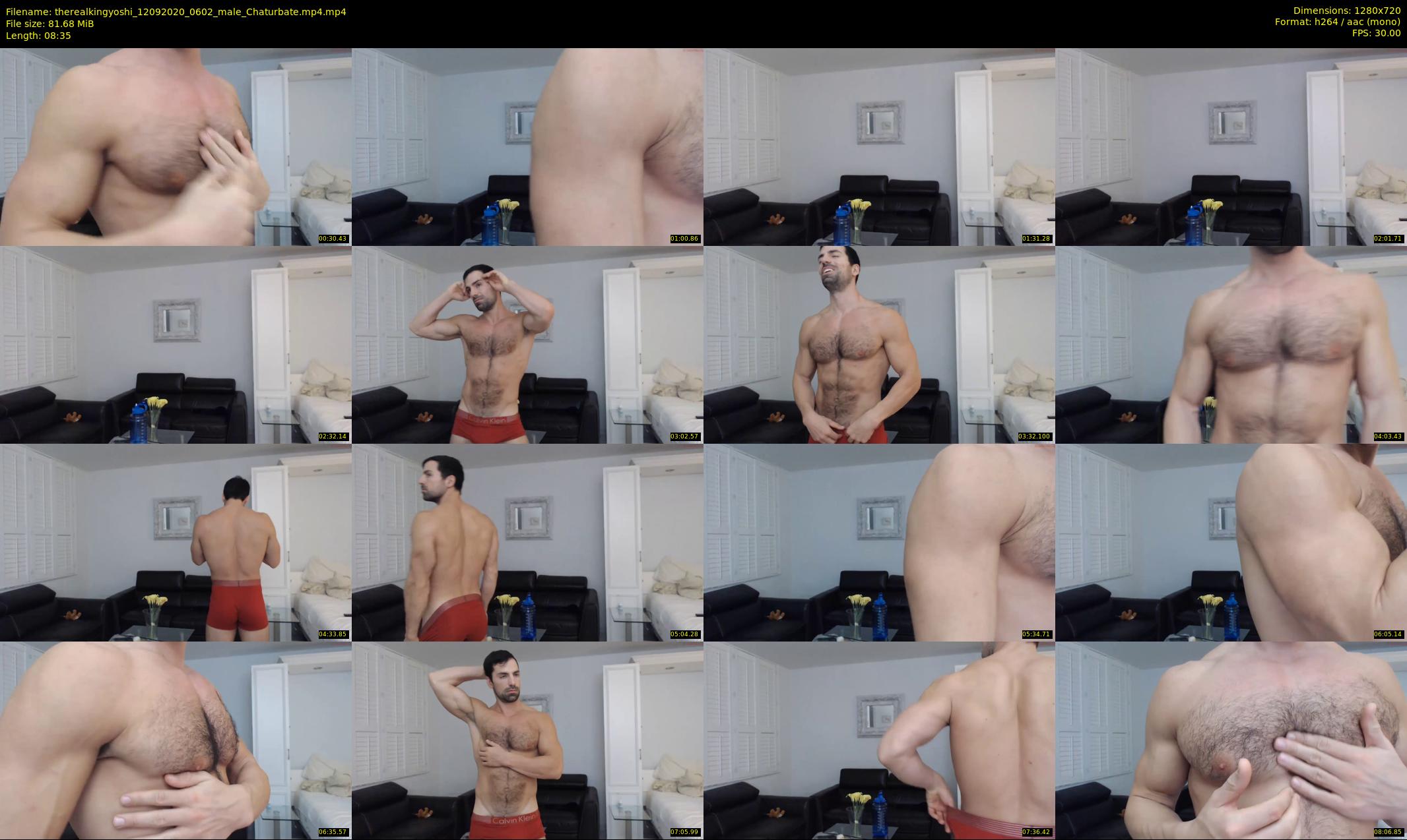 therealkingyoshi — 9 minute Chaturbate male cam show recording, 720p, Sep 12, 2020