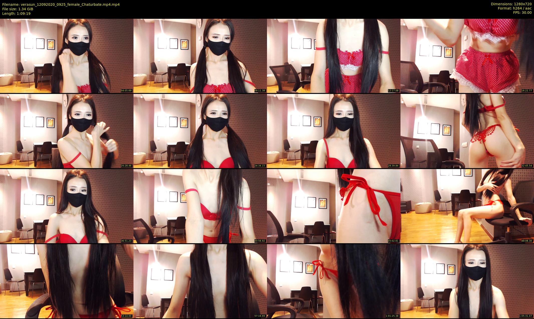 verasun — 70 minute Chaturbate female cam show recording, 720p, Sep 12, 2020