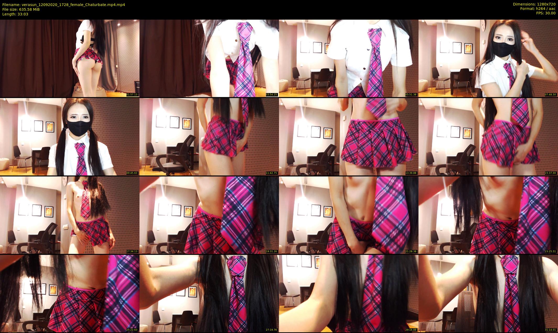 verasun — 34 minute Chaturbate female cam show recording, 720p, Sep 12, 2020