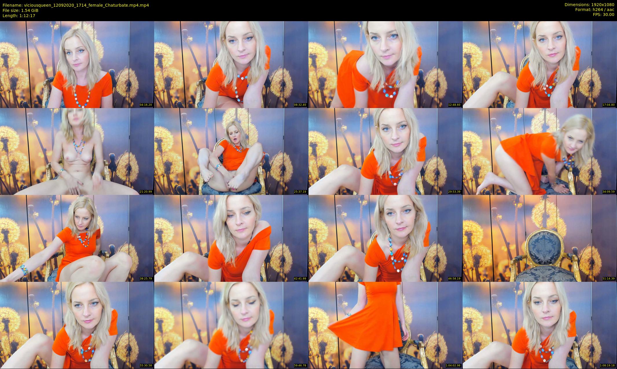 viciousqueen — 73 minute Chaturbate female cam show recording, 1080p, Sep 12, 2020
