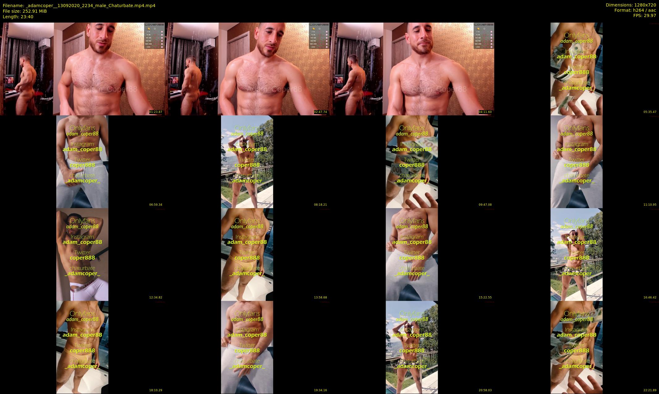 _adamcoper_ — 24 minute Chaturbate male cam show recording, 720p, Sep 13, 2020