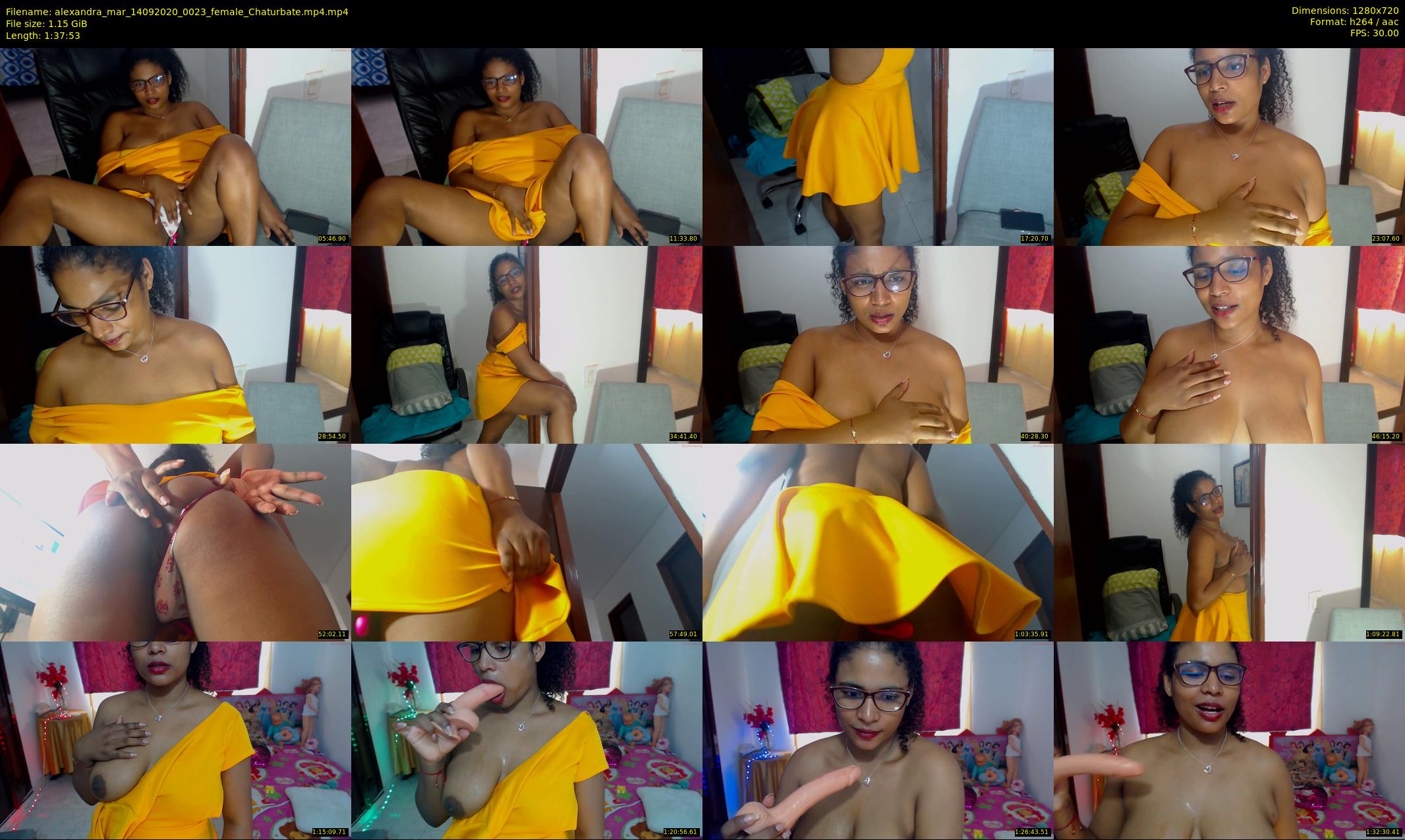 alexandra_mar — 98 minute Chaturbate female cam show recording, 720p, Sep 14, 2020