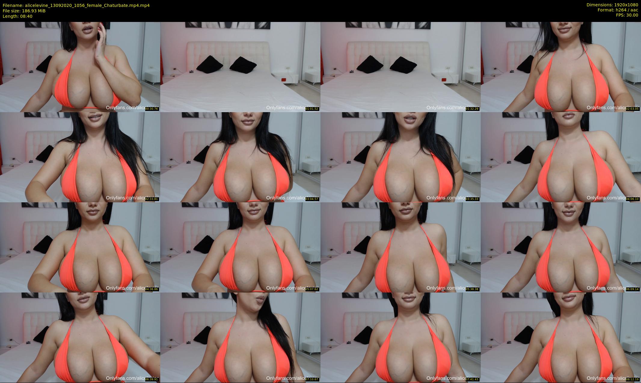 alicelevine — 9 minute Chaturbate female cam show recording, 1080p, Sep 13, 2020