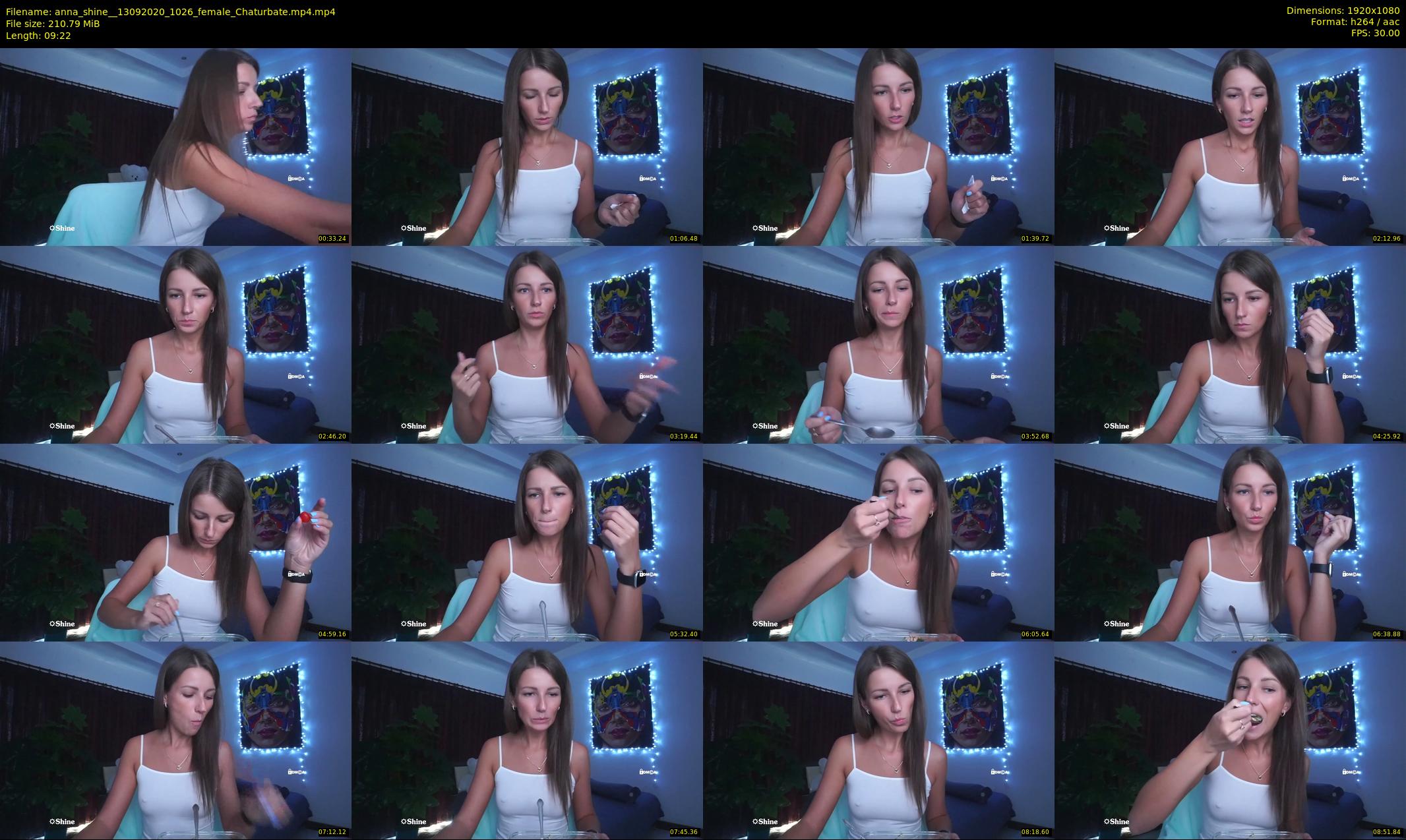 anna_shine_ — 10 minute Chaturbate female cam show recording, 1080p, Sep 13, 2020