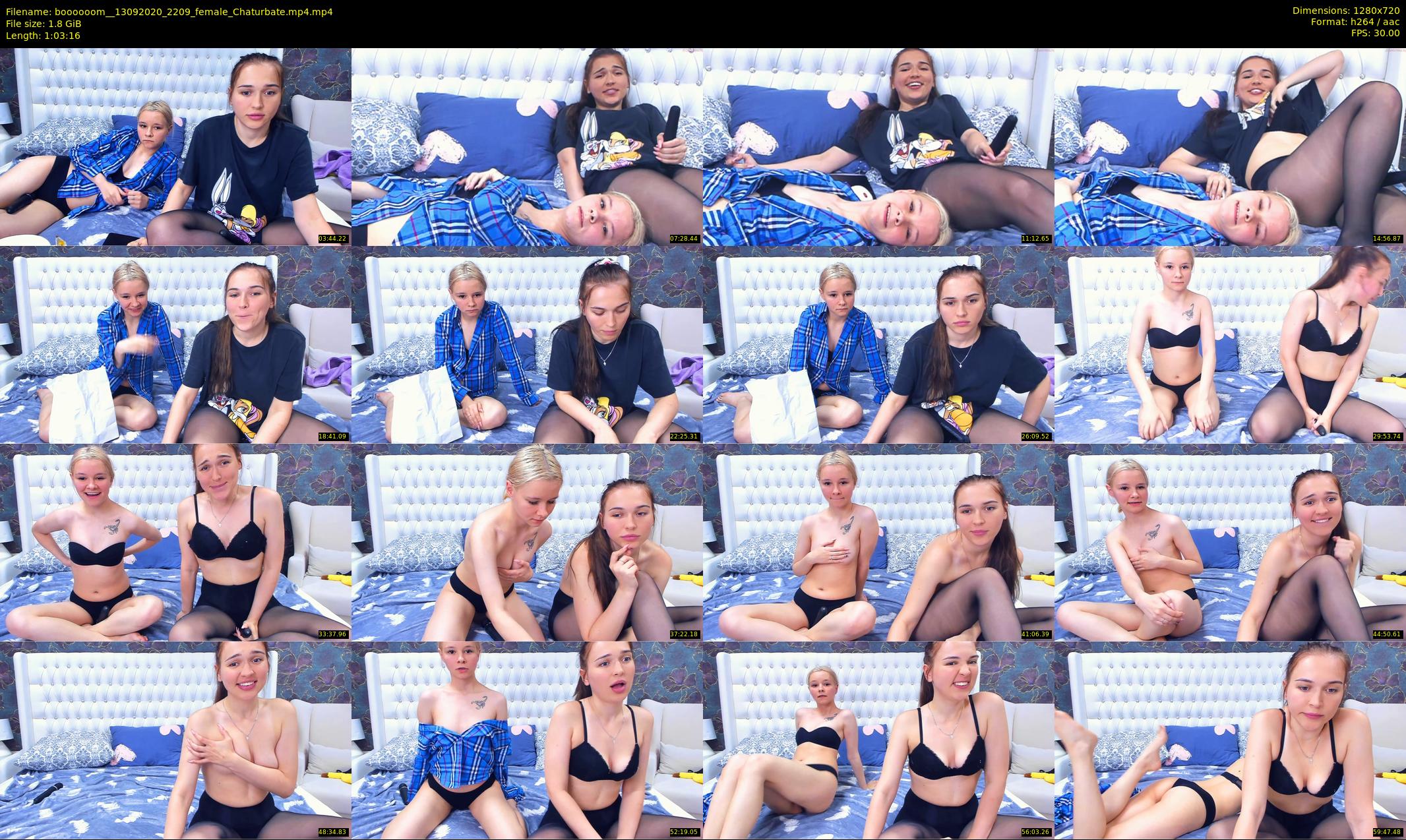 boooooom_ — 64 minute Chaturbate female cam show recording, 720p, Sep 13, 2020