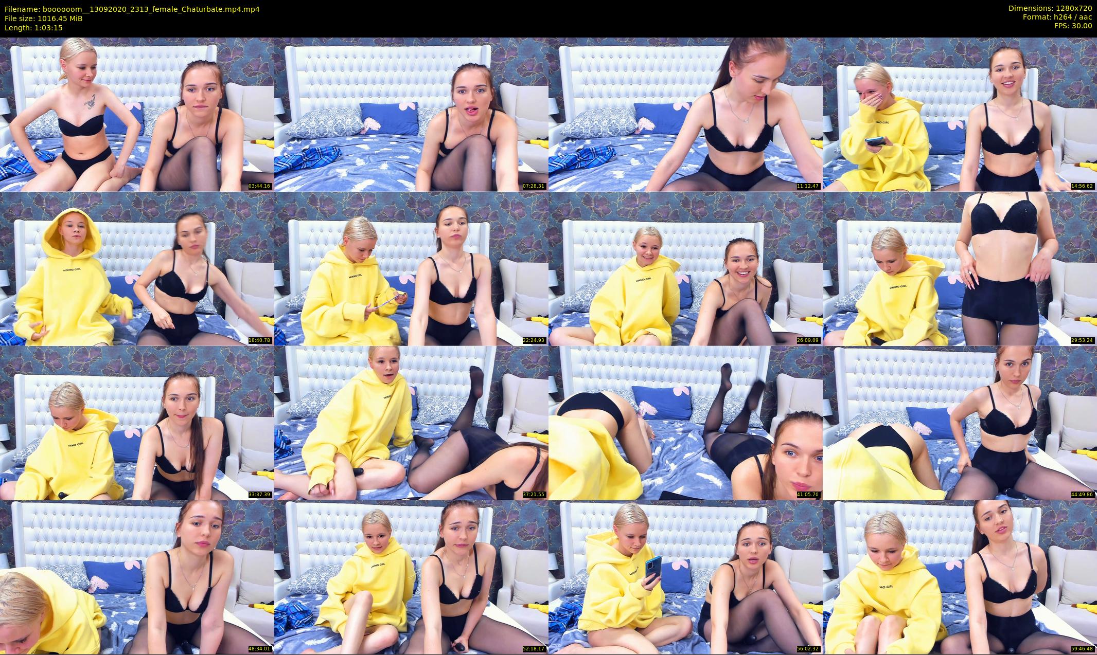 boooooom_ — 64 minute Chaturbate female cam show recording, 720p, Sep 13, 2020