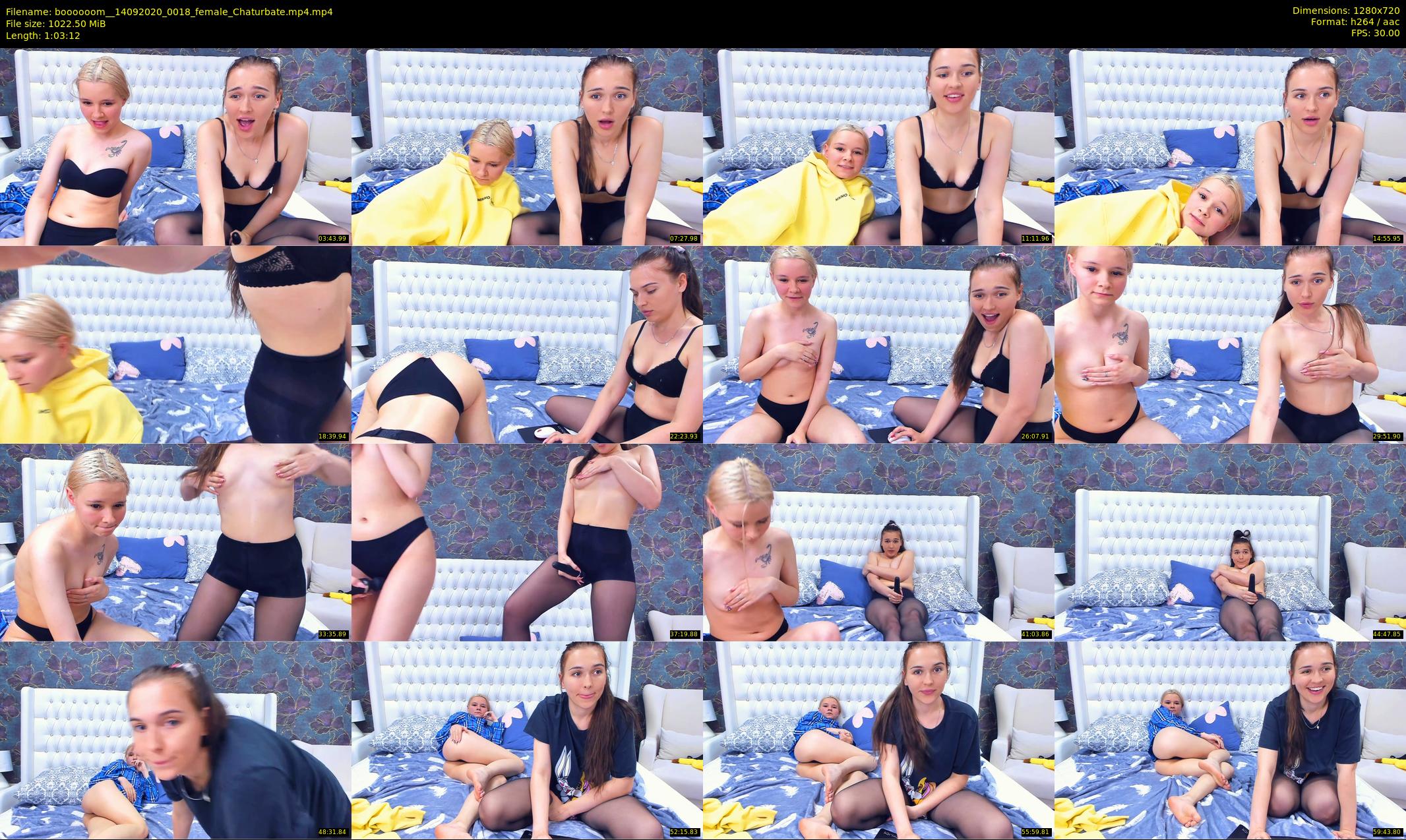 boooooom_ — 64 minute Chaturbate female cam show recording, 720p, Sep 14, 2020