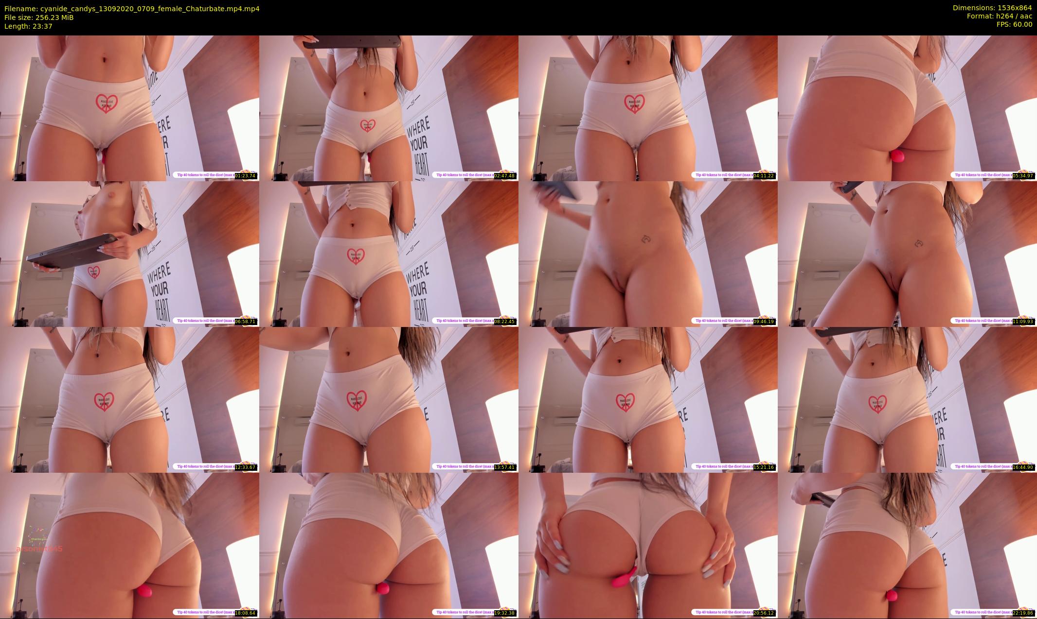 cyanide_candys — 24 minute Chaturbate female cam show recording, 720p, Sep 13, 2020