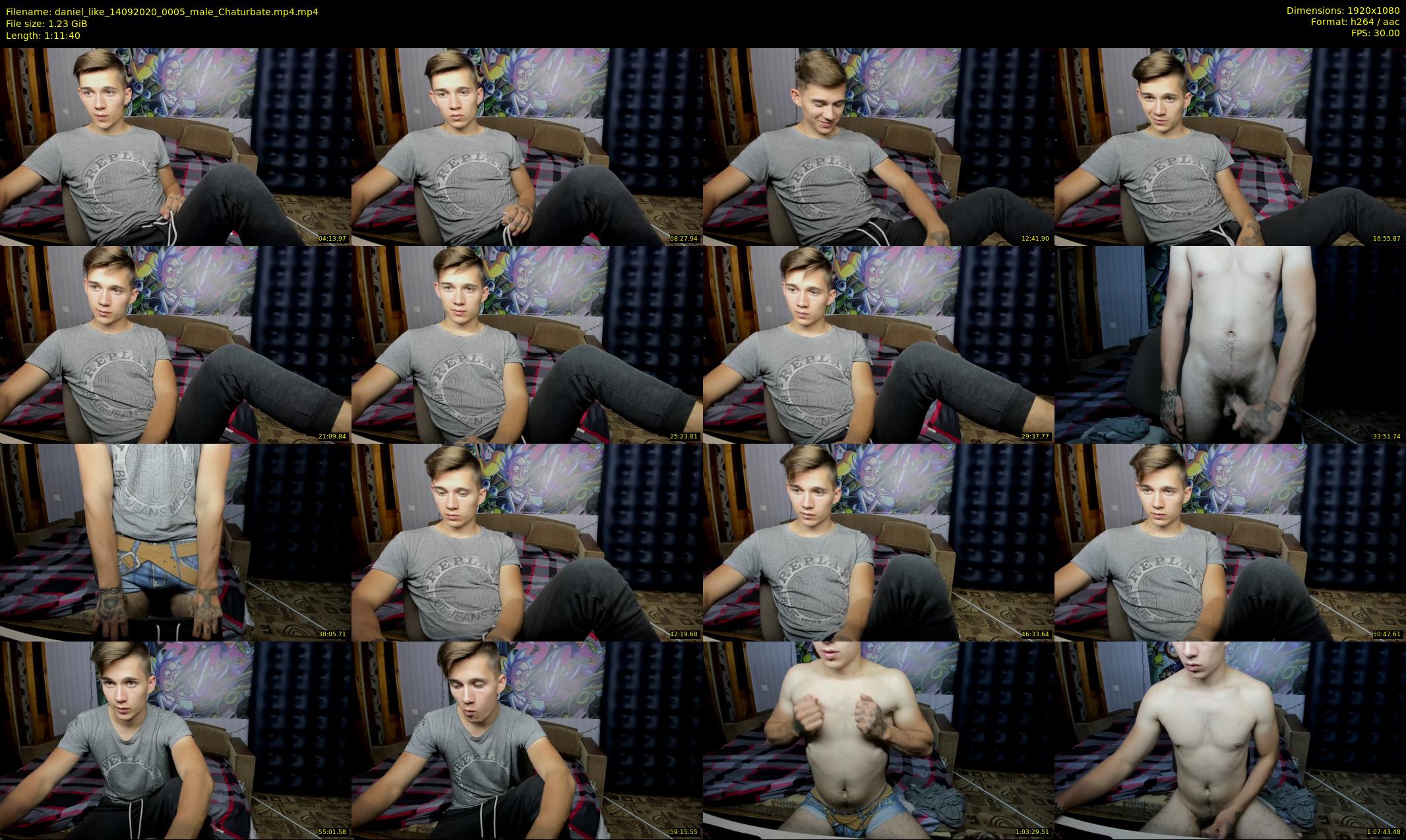 daniel_like — 72 minute Chaturbate male cam show recording, 1080p, Sep 14, 2020