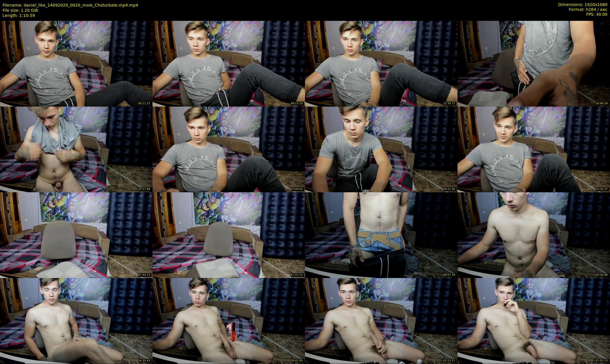 daniel_like — 71 minute Chaturbate male cam show recording, 1080p, Sep 14, 2020