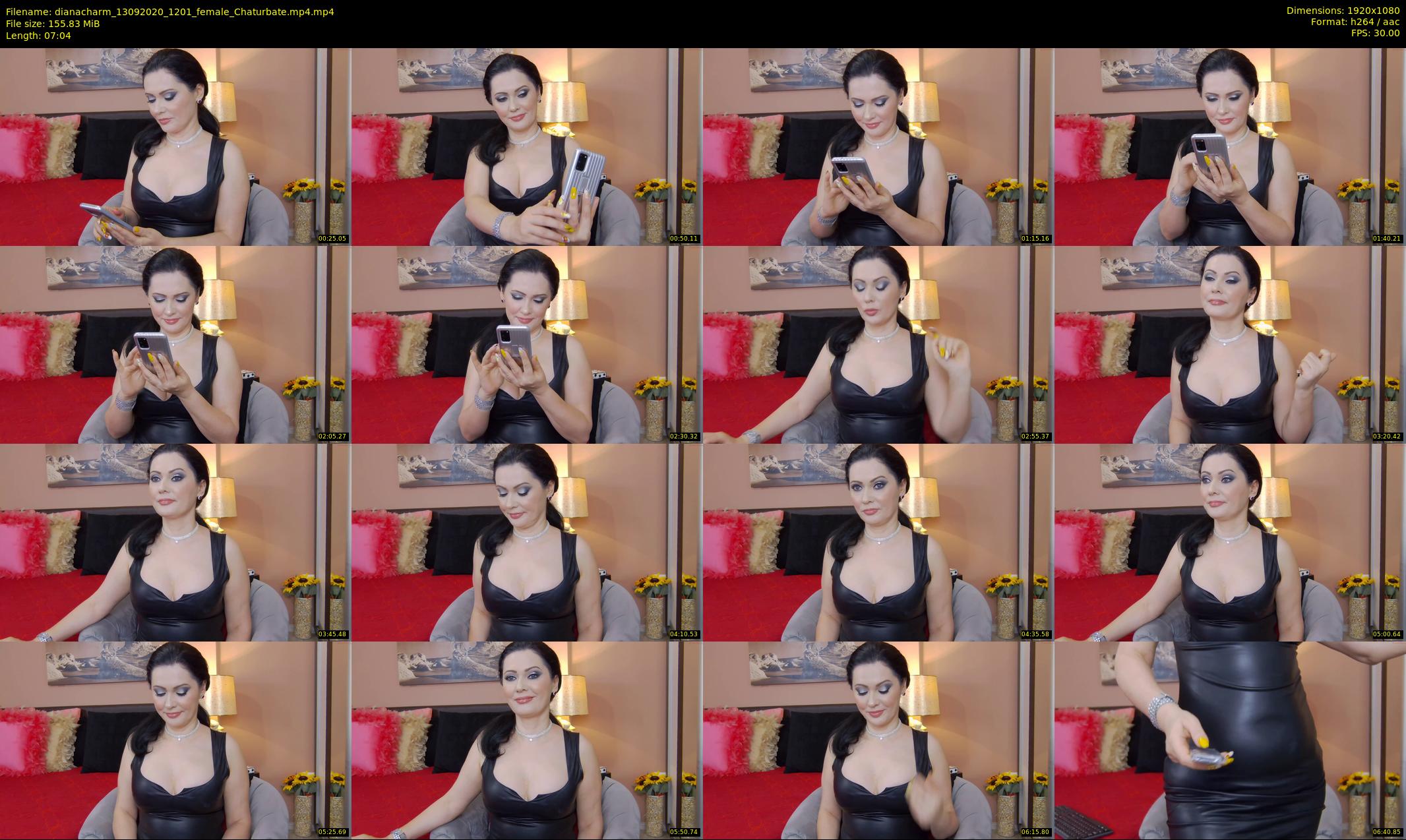 dianacharm — 8 minute Chaturbate female cam show recording, 1080p, Sep 13, 2020