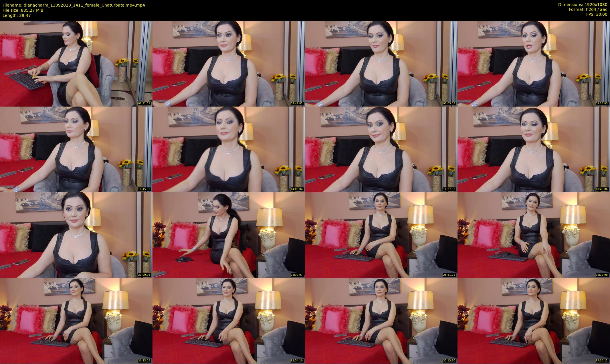 dianacharm — 40 minute Chaturbate female cam show recording, 1080p, Sep 13, 2020