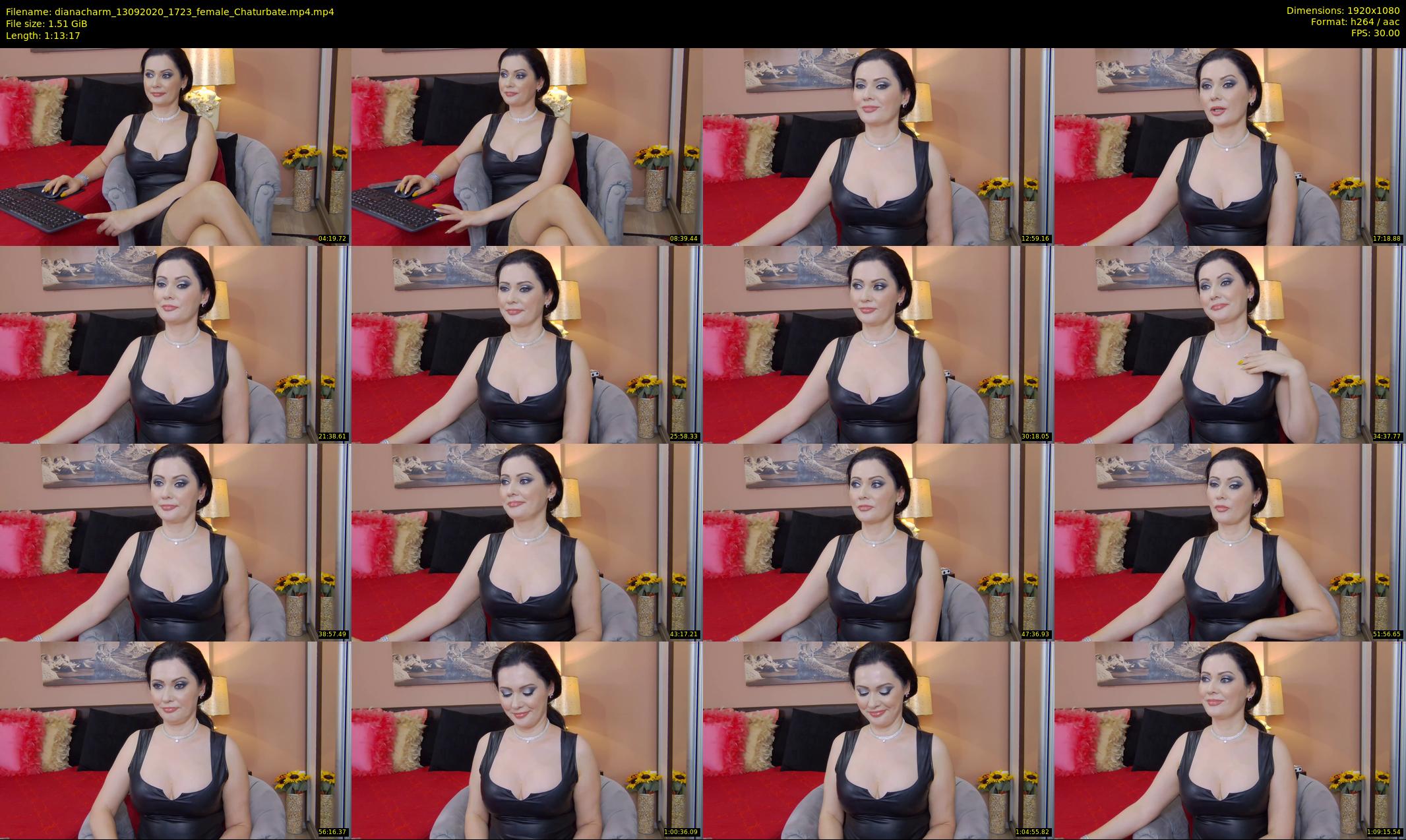 dianacharm — 74 minute Chaturbate female cam show recording, 1080p, Sep 13, 2020