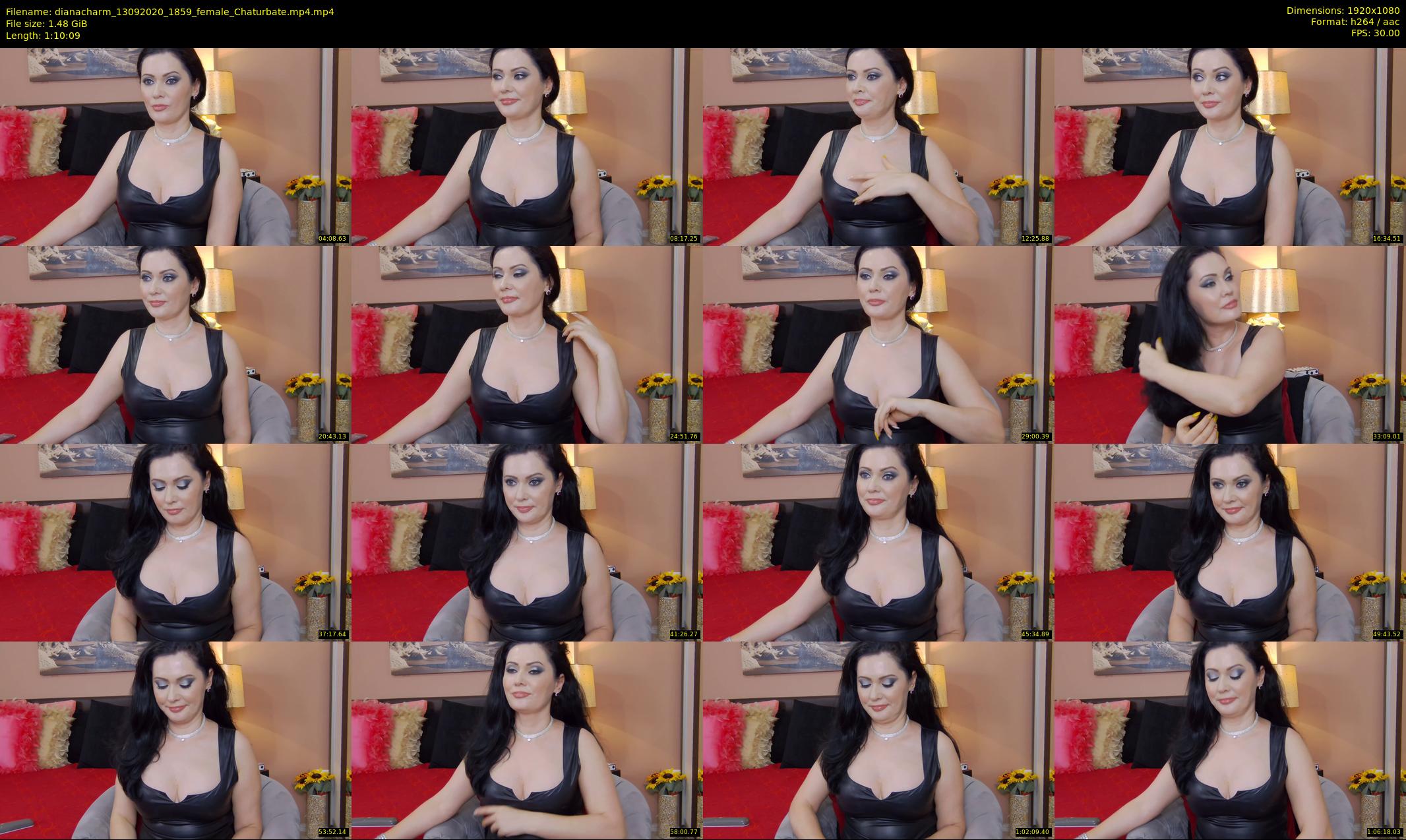 dianacharm — 71 minute Chaturbate female cam show recording, 1080p, Sep 13, 2020