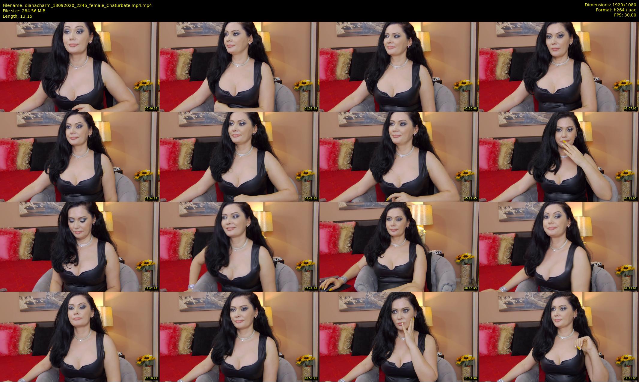 dianacharm — 14 minute Chaturbate female cam show recording, 1080p, Sep 13, 2020