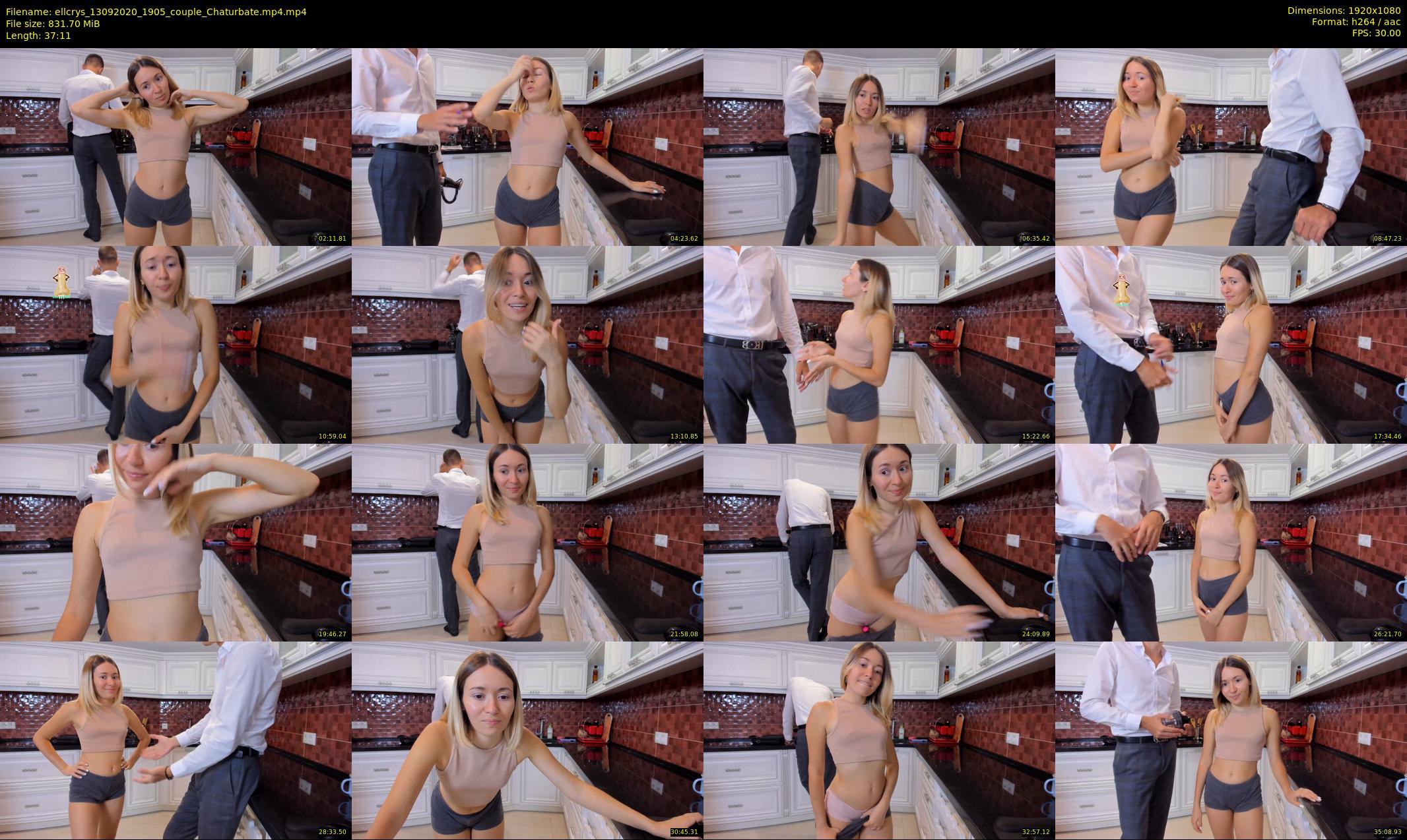 ellcrys — 38 minute Chaturbate couple cam show recording, 1080p, Sep 13, 2020