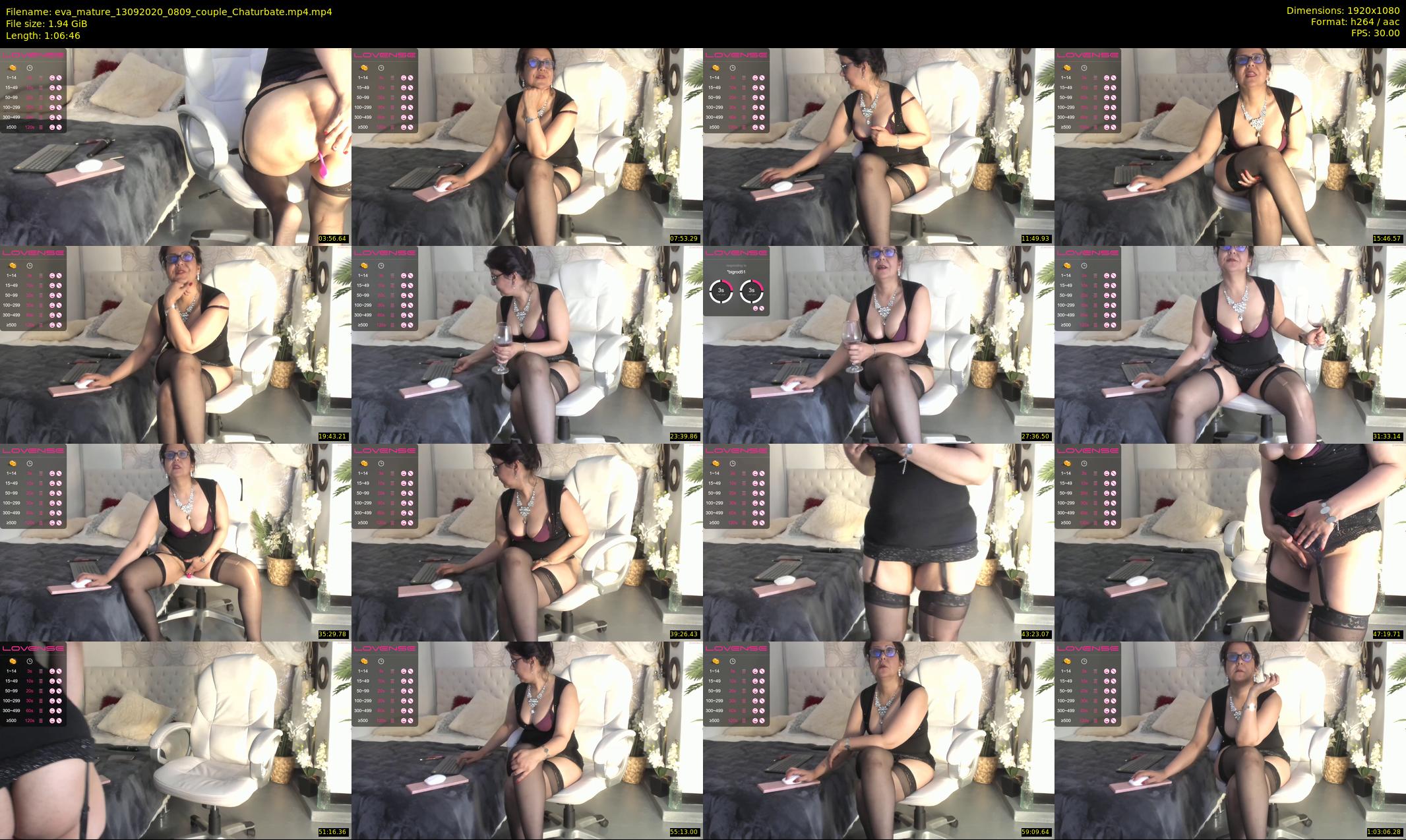 eva_mature — 67 minute Chaturbate female cam show recording, 1080p, Sep 13, 2020